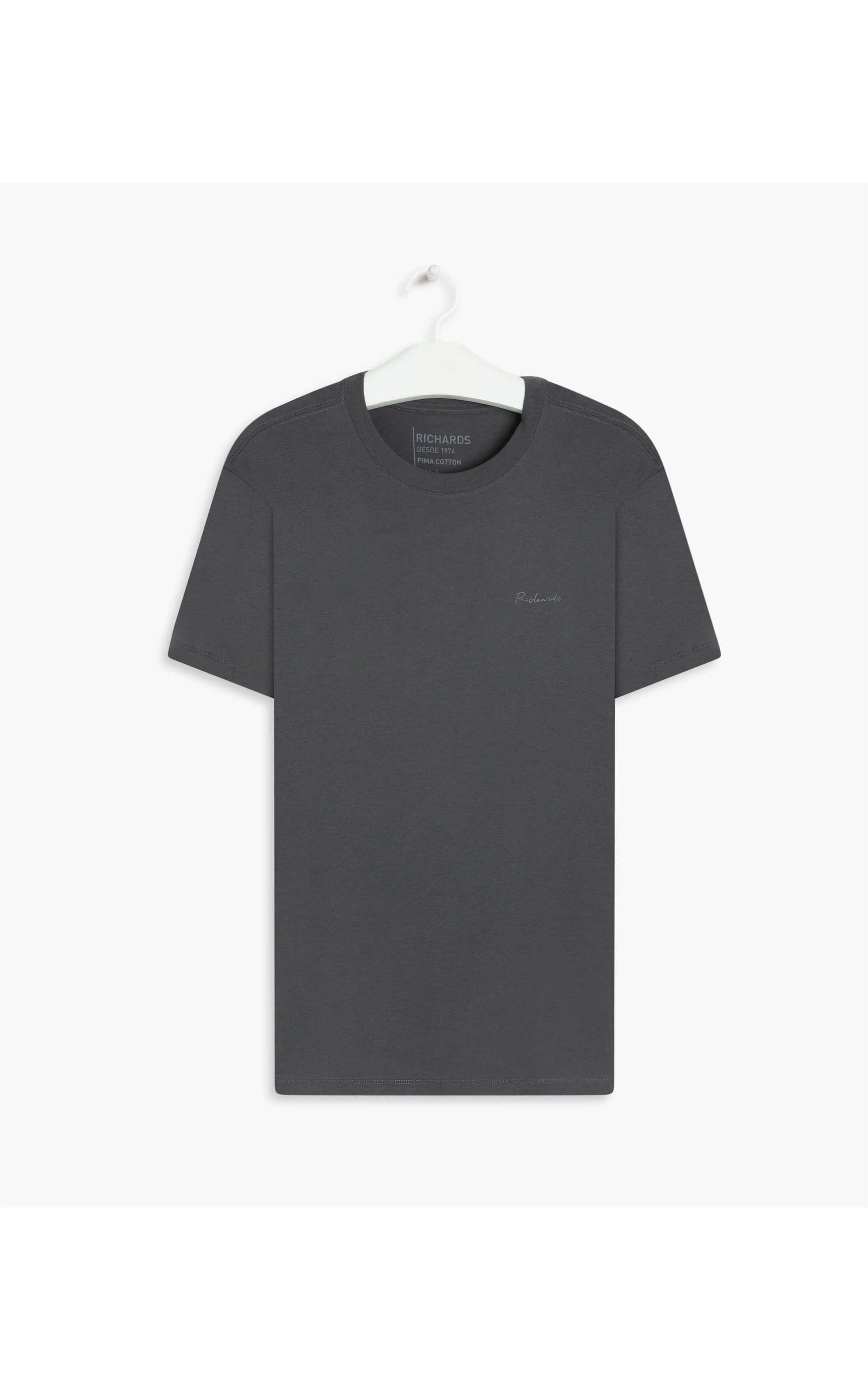 T-Shirt Casual Pima Mc Grafite