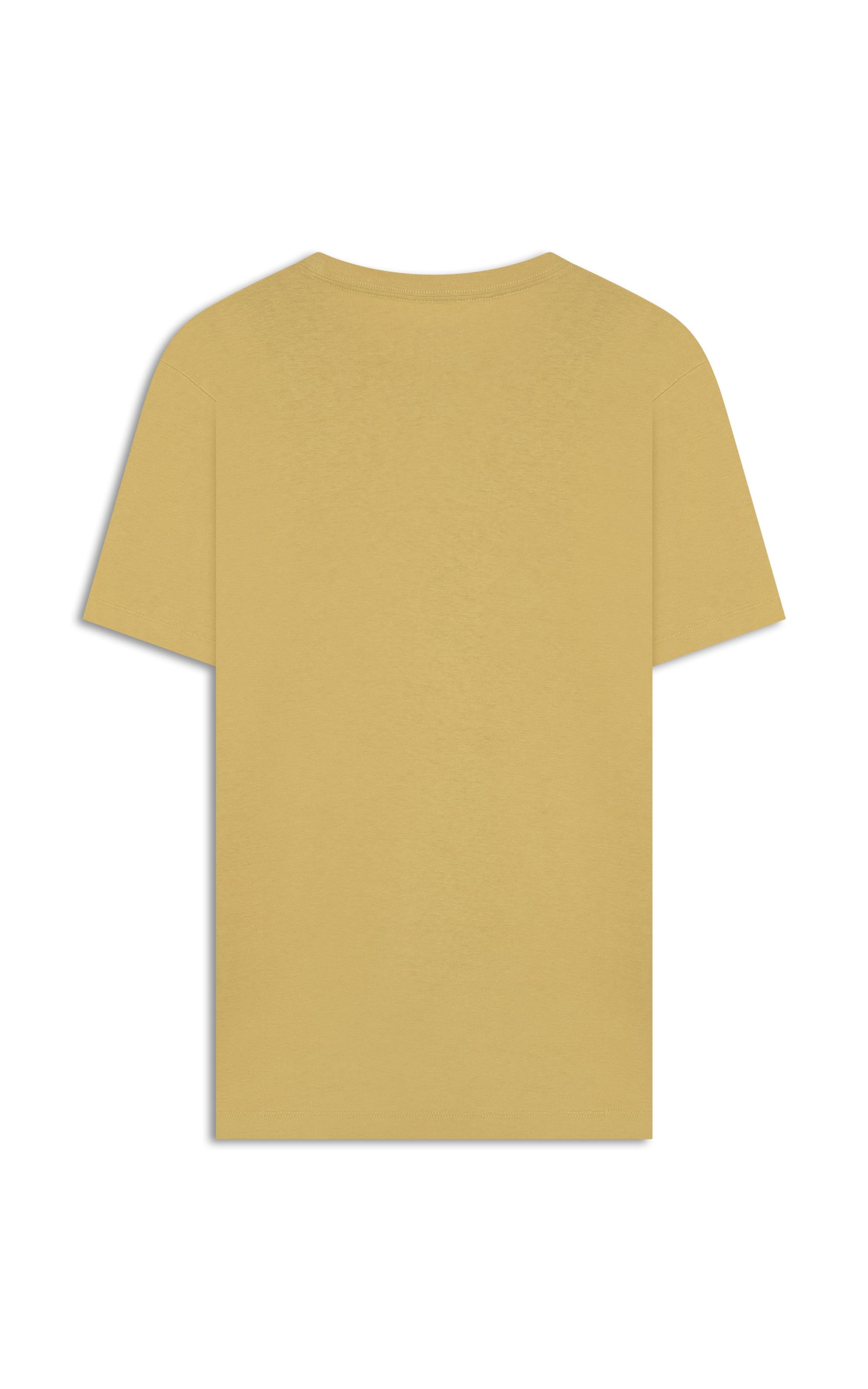 T-Shirt Casual Pima Mc Mostarda