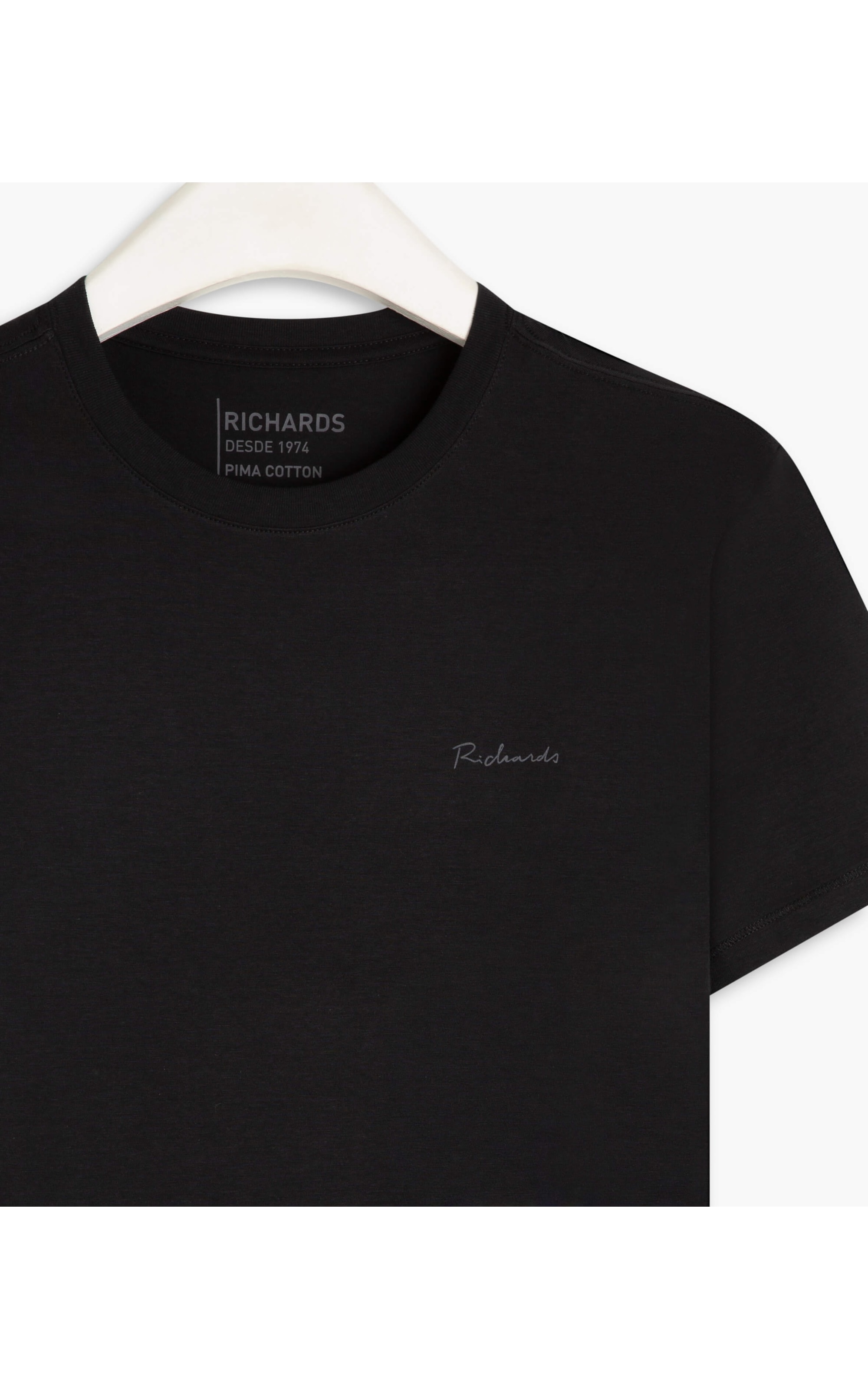 T-Shirt Casual Pima Mc Preto