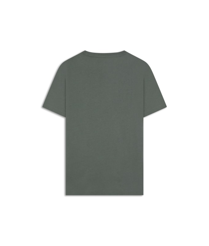T-Shirt Casual Pima Mc Verde Army