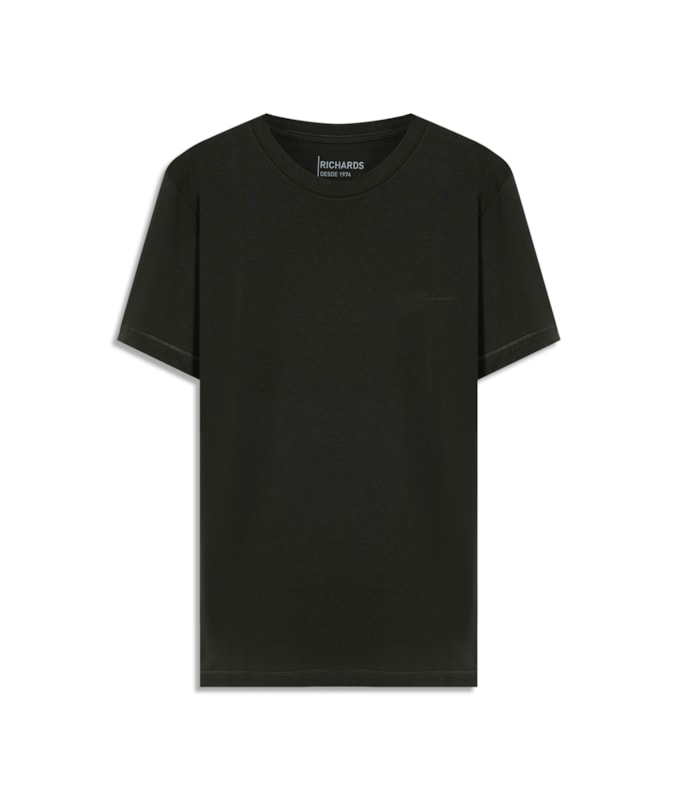 T-Shirt Casual Pima Mc Verde Militar