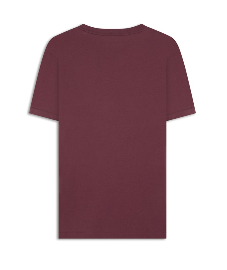 T-Shirt Casual Pima Mc Vinho