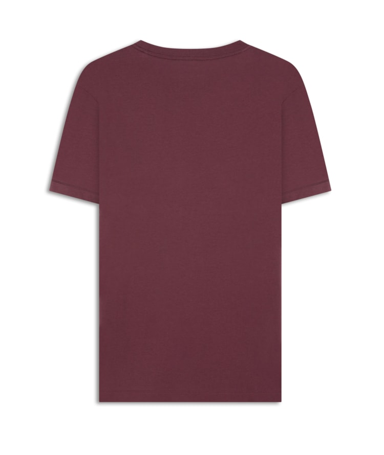 T-Shirt Casual Pima Mc Vinho
