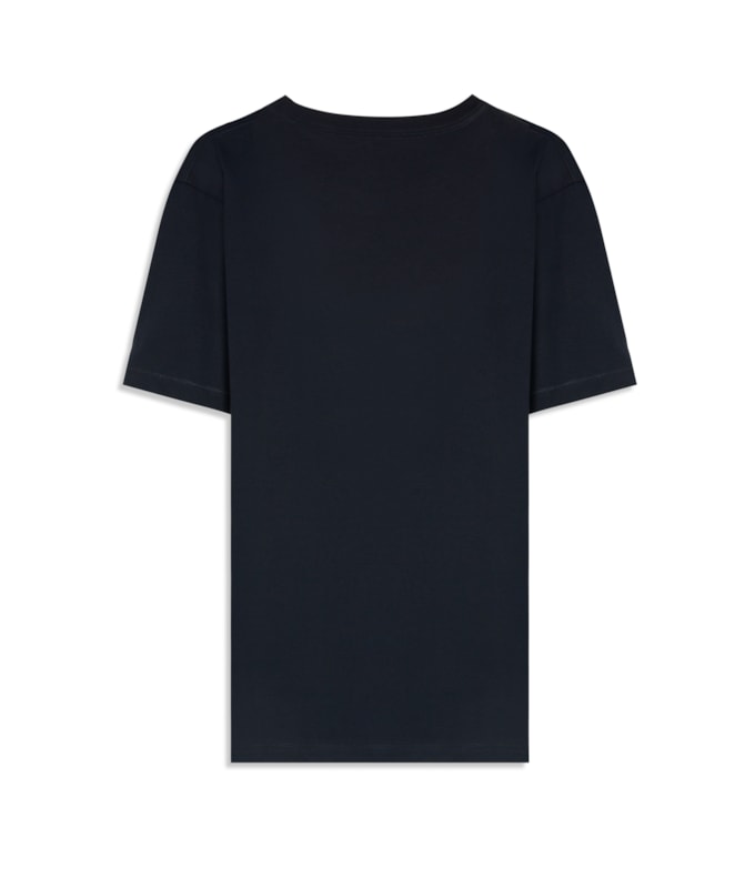 T-Shirt Casual Pima Midnight Blue