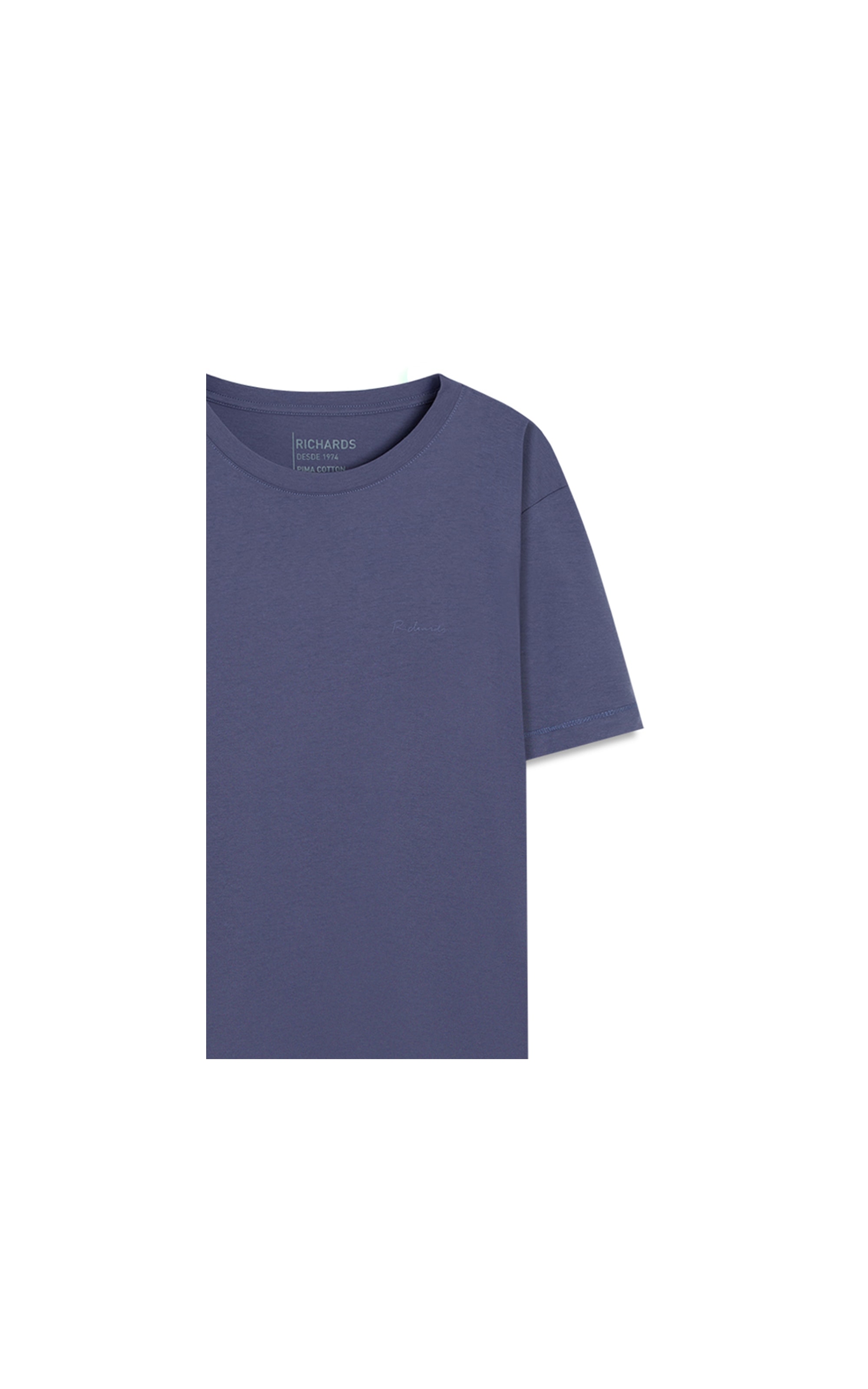 T-Shirt Casual Pima Misty