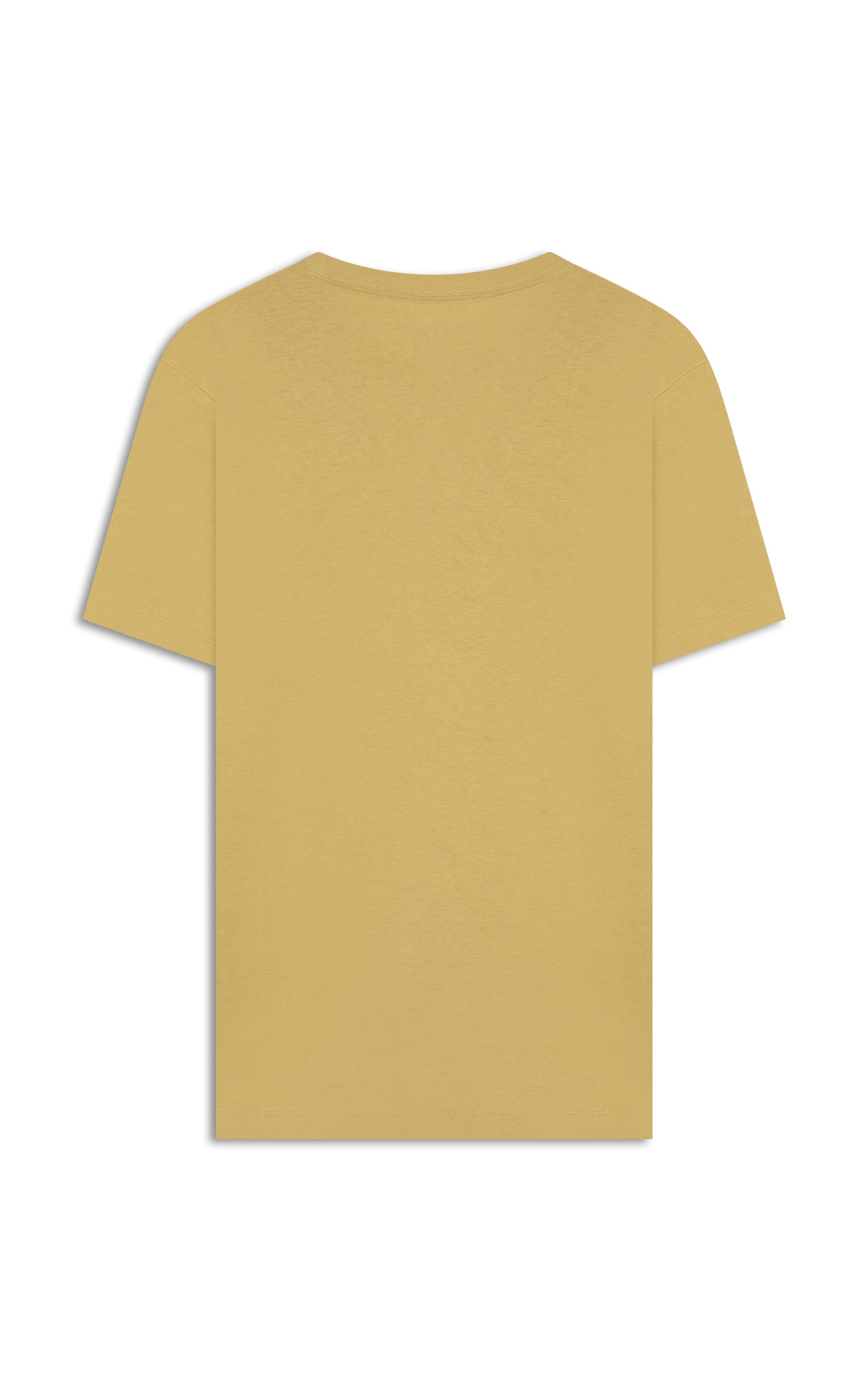 T-Shirt Casual Pima Mostarda