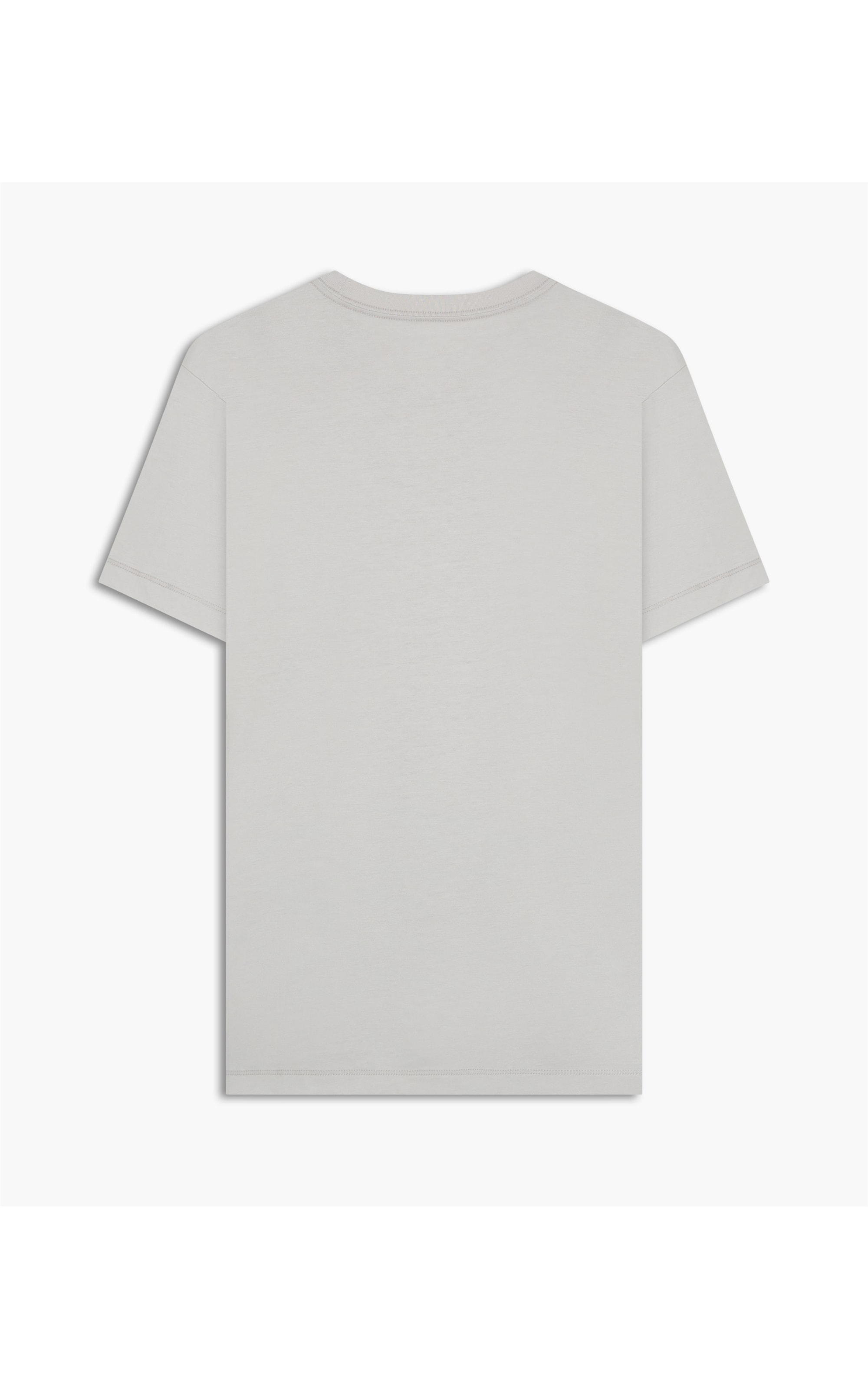 T-Shirt Casual Pima Prata (P240
