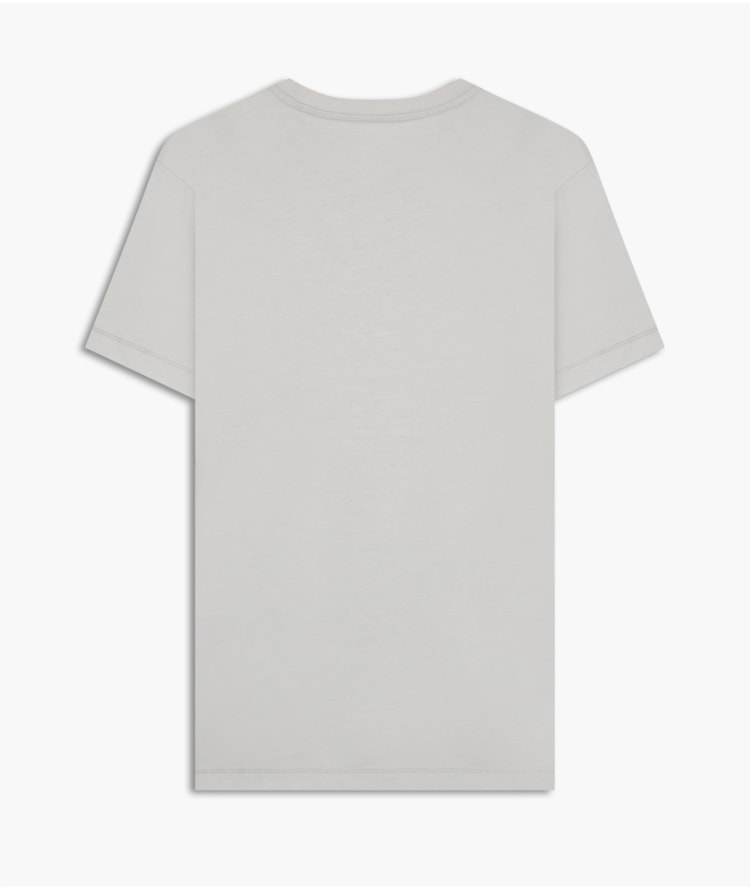 T-Shirt Casual Pima Prata (P240