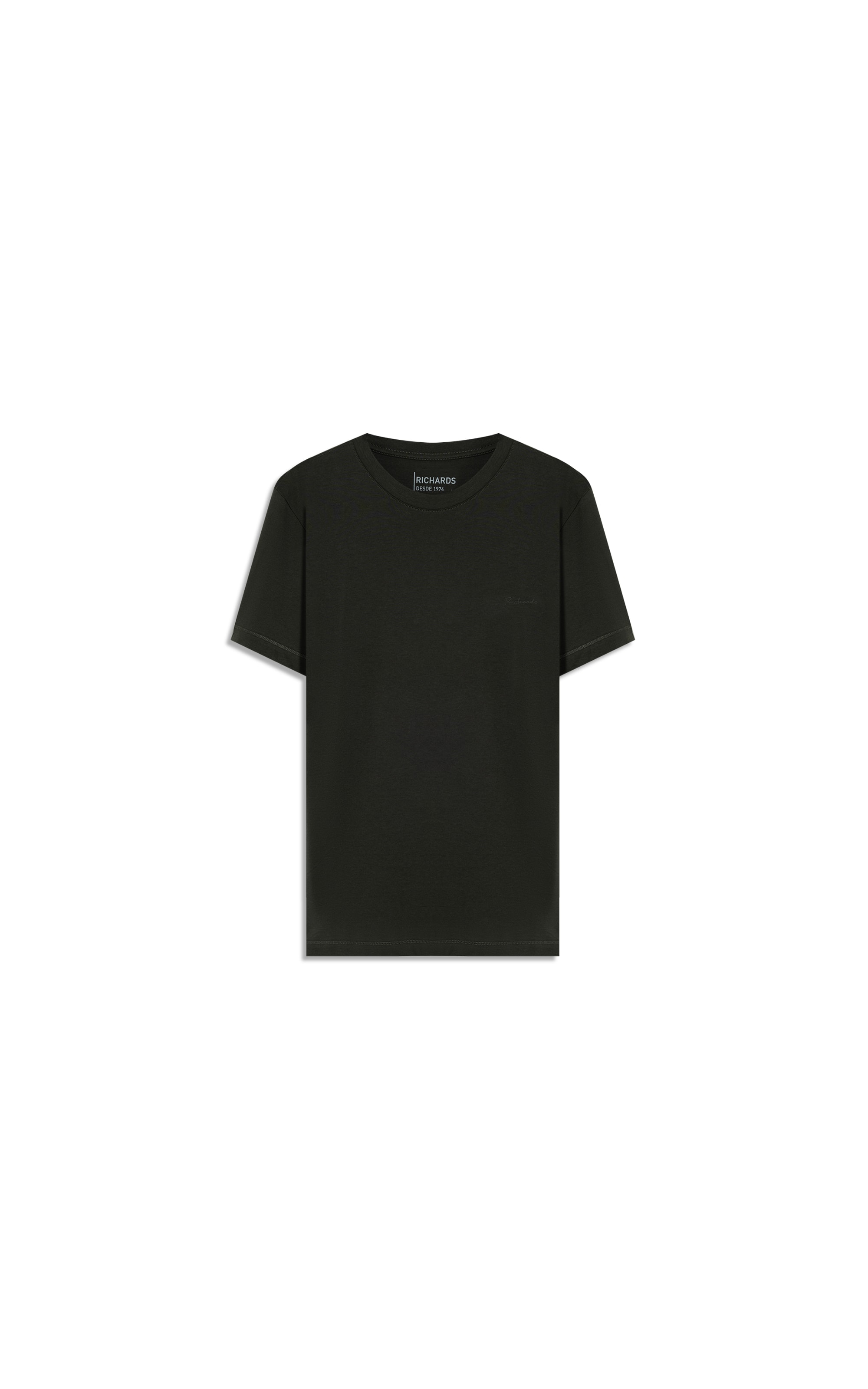 T-Shirt Casual Pima Verde Militar