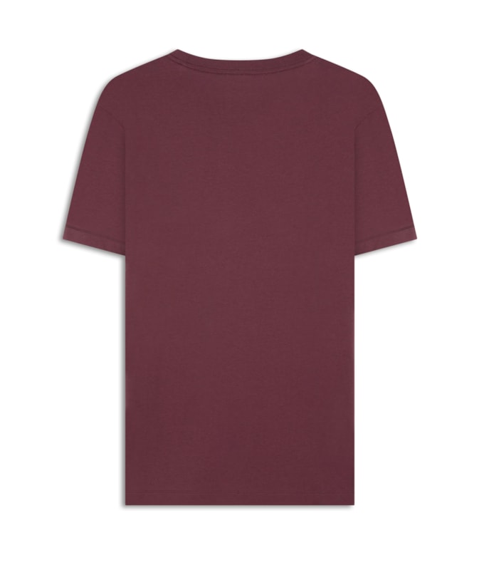 T-Shirt Casual Pima Vinho