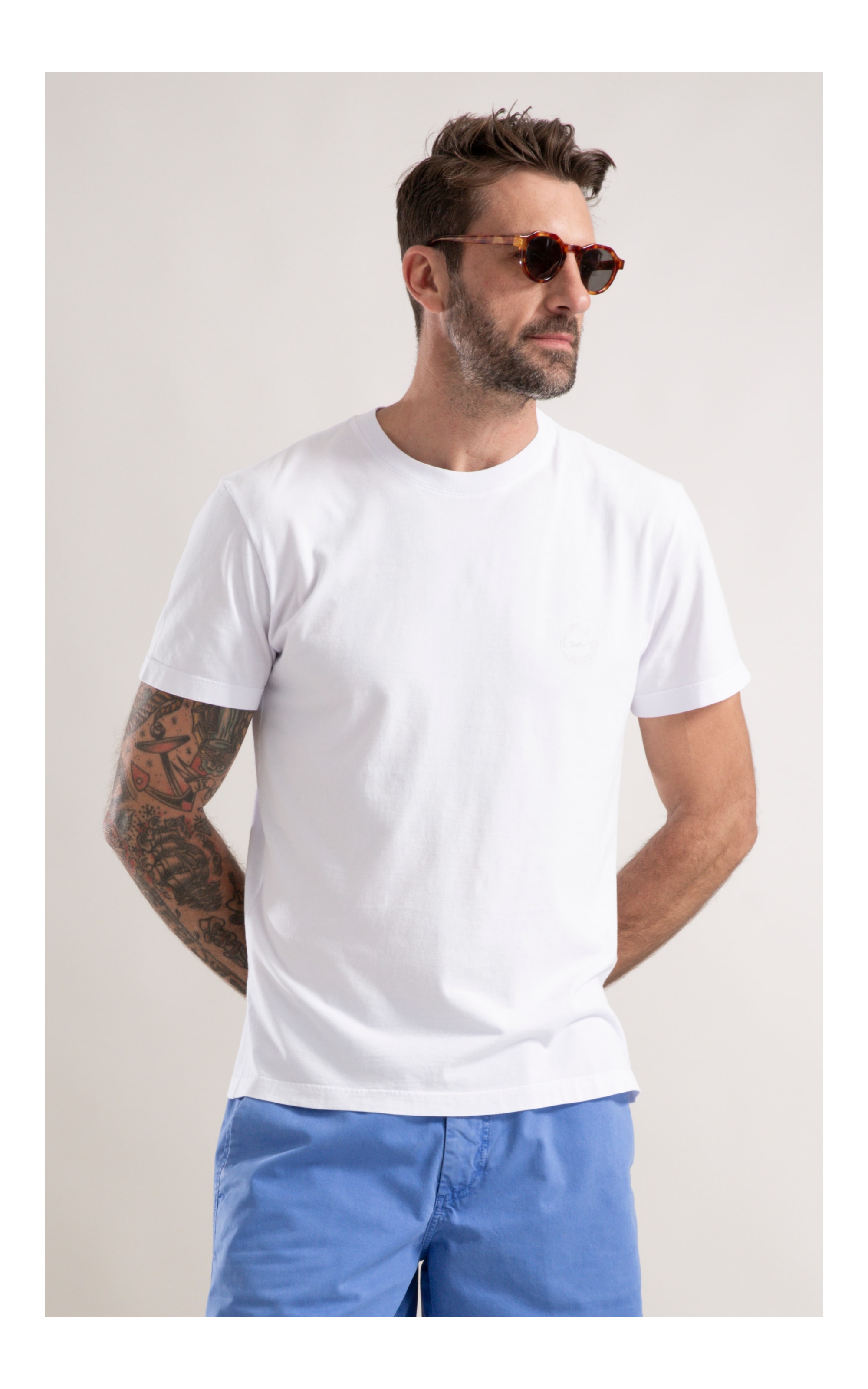 T-Shirt Colagem Coqueiro Branco