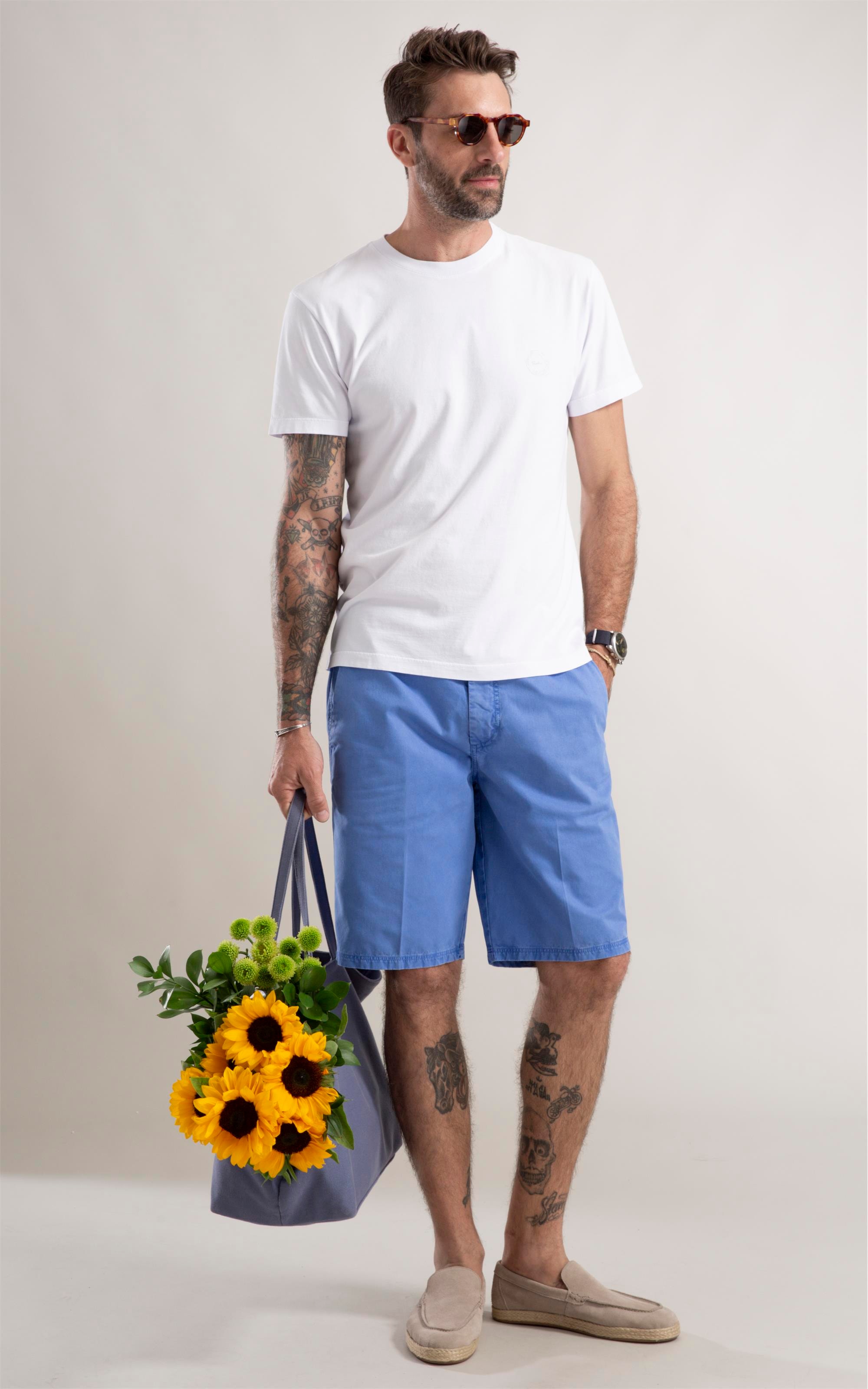 T-Shirt Colagem Coqueiro Branco