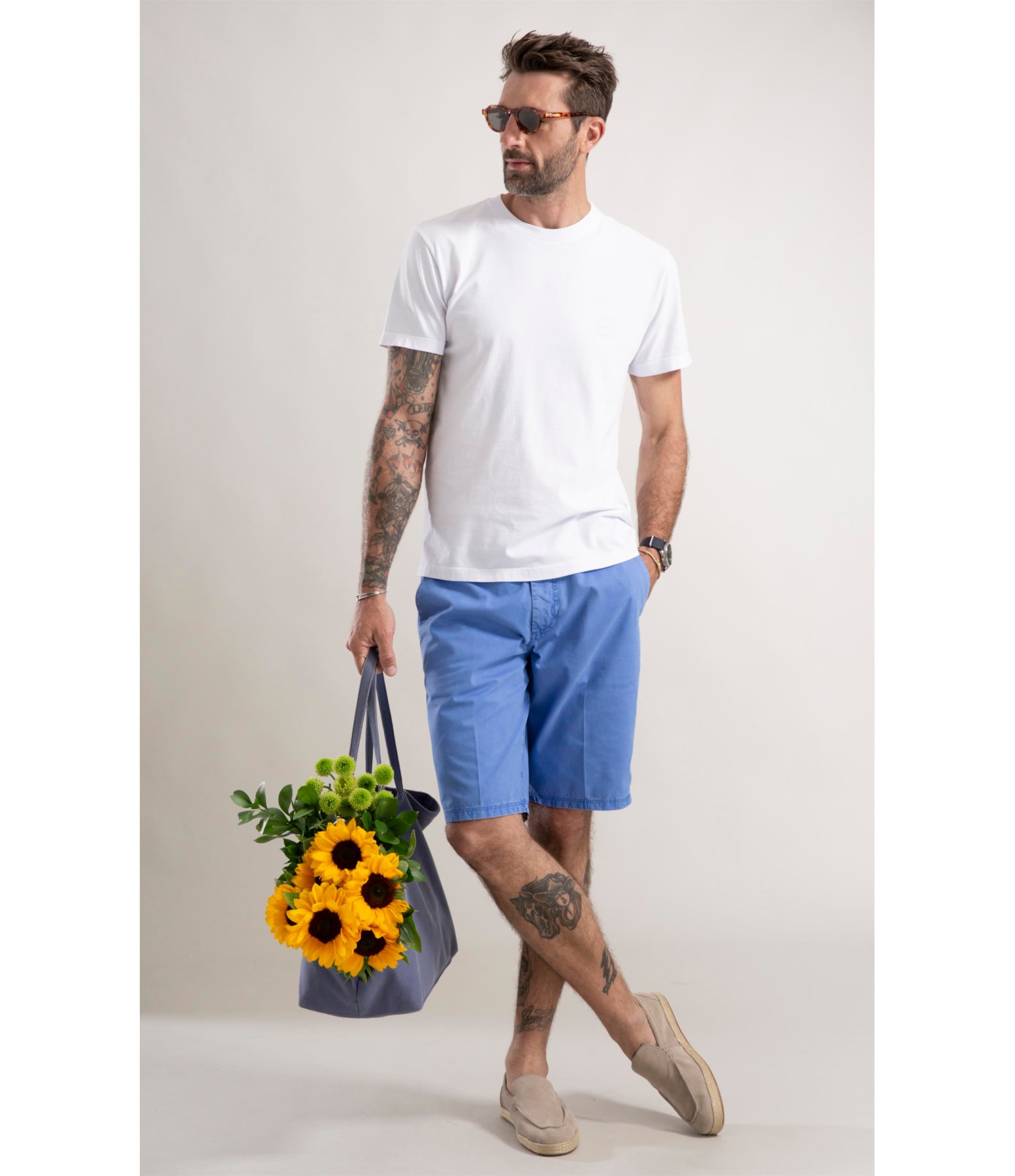 T-Shirt Colagem Coqueiro Branco