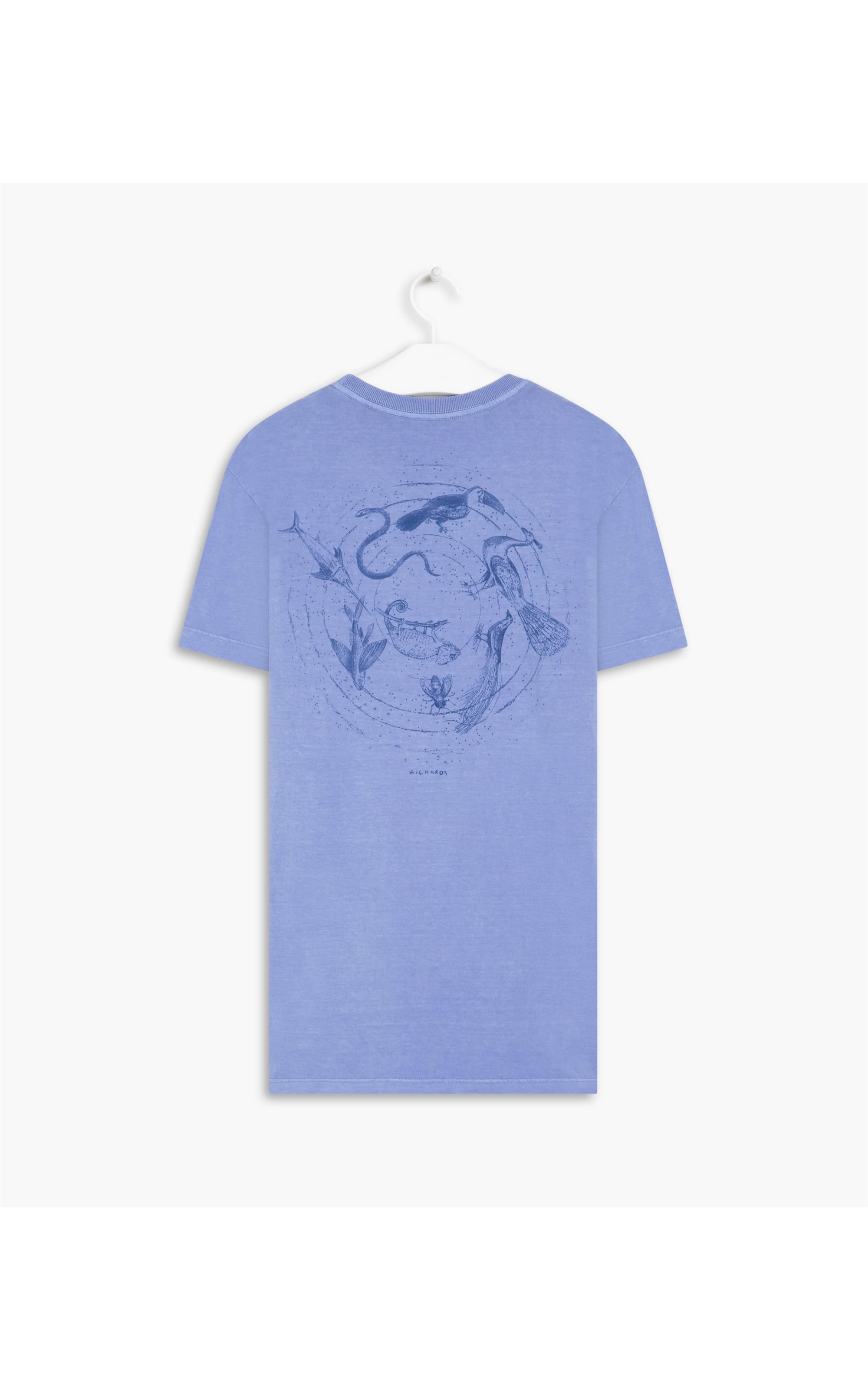 T-Shirt Constelação Azul Claro