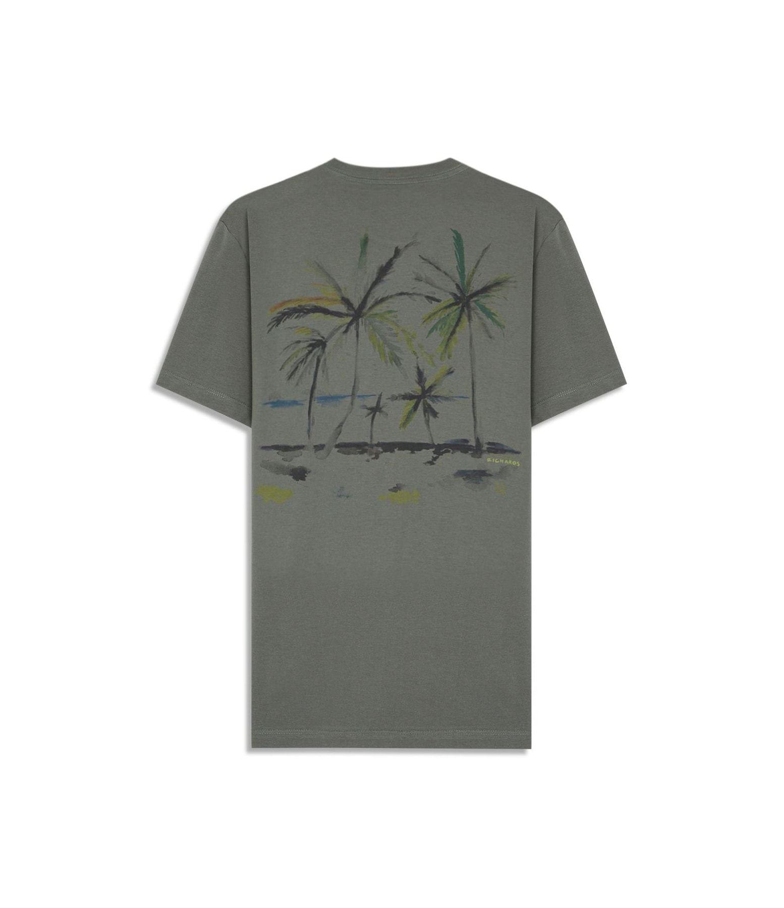 T-Shirt Coqueiral Costas Mc Bf Verde Army