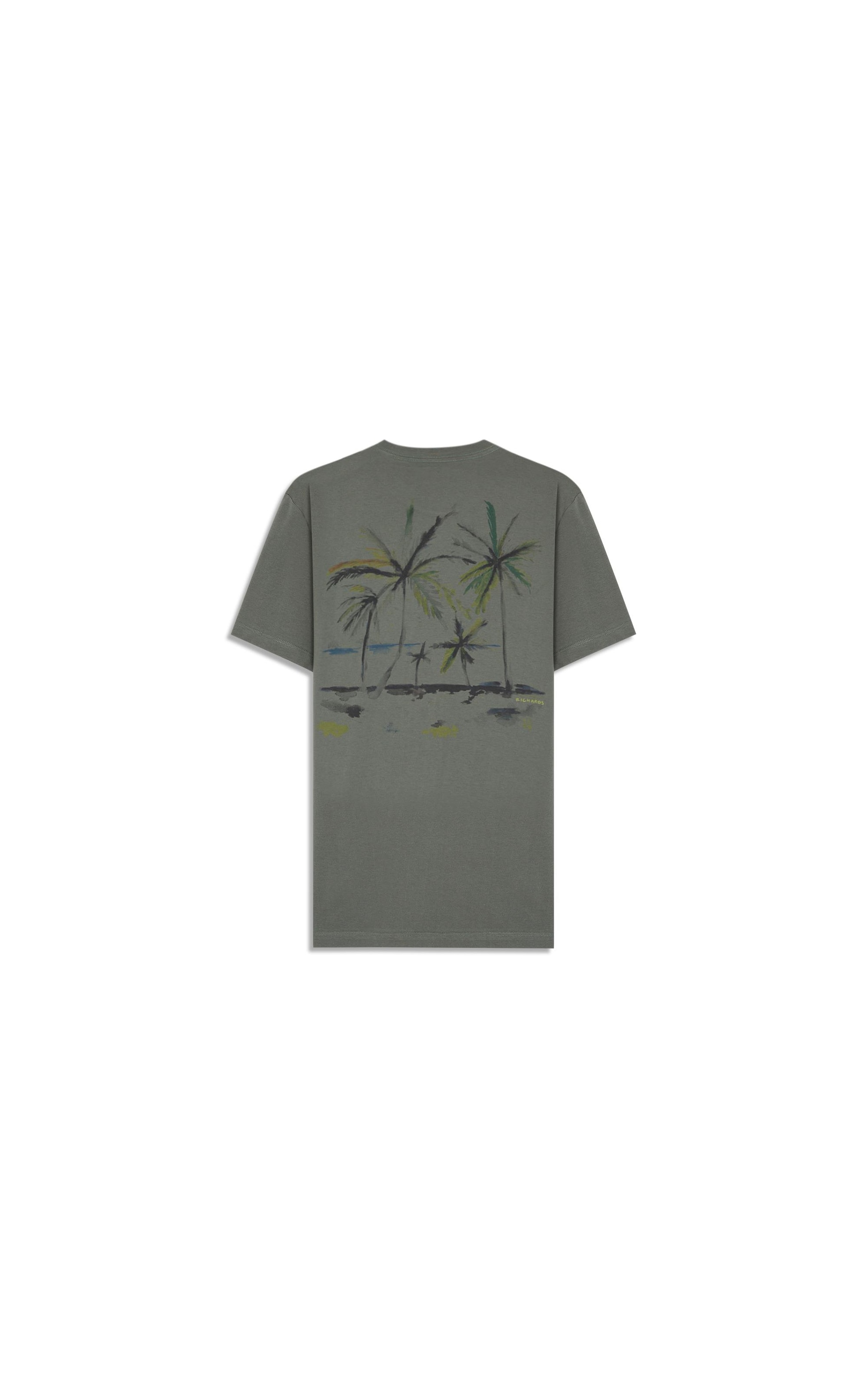 T-Shirt Coqueiral Costas Mc Bf Verde Army