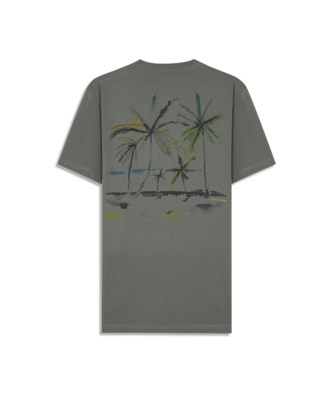 T-Shirt Coqueiral Costas Mc Bf Verde Army