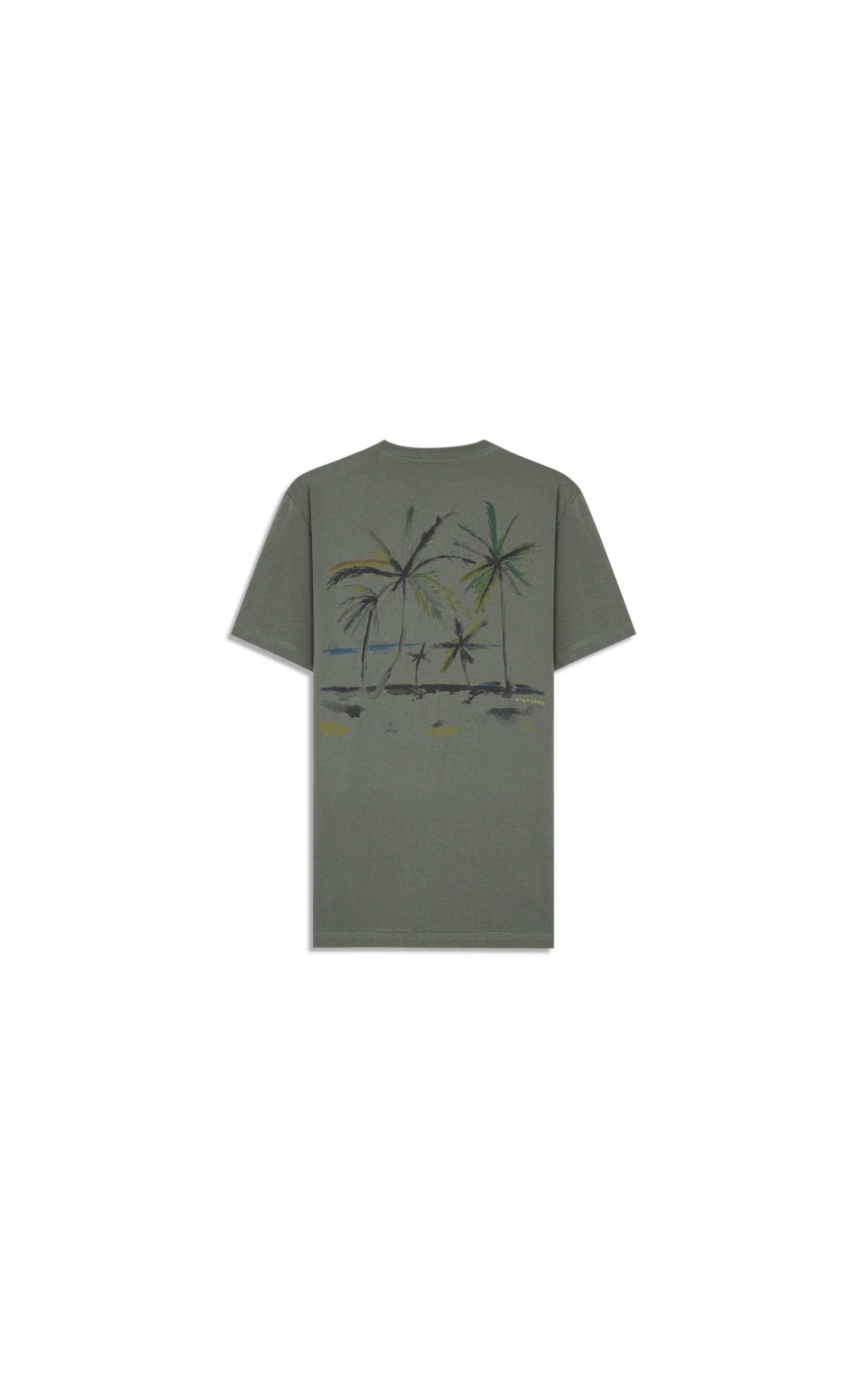 T-Shirt Coqueiral Costas Mc Bf Verde Army