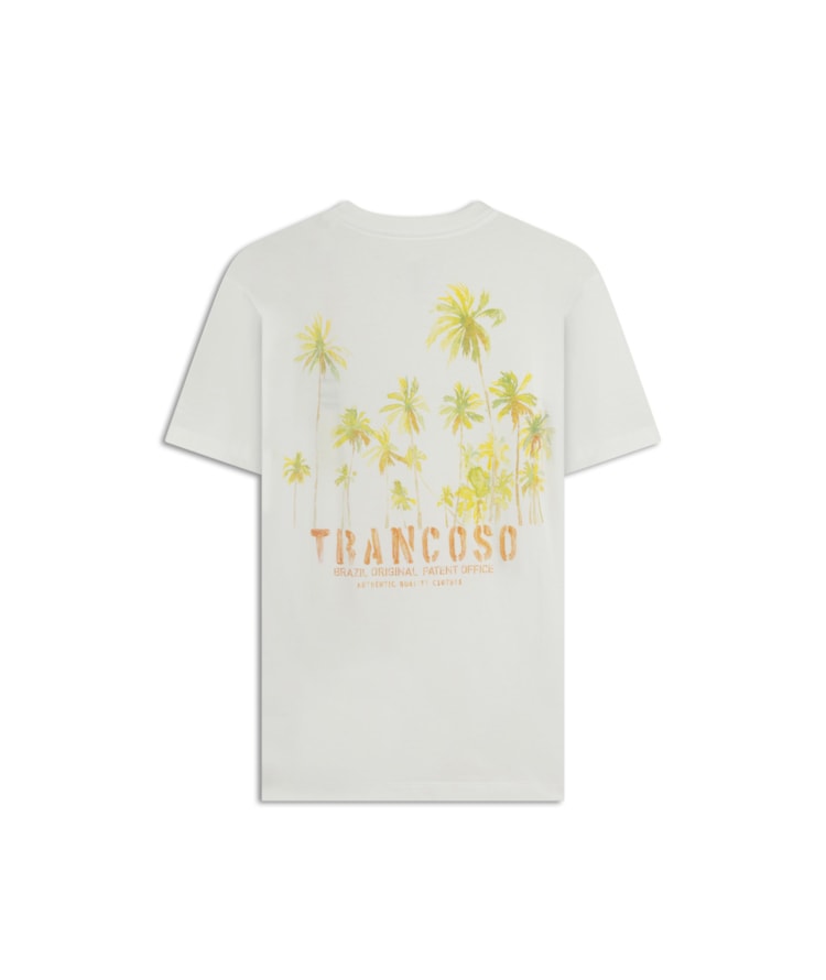 T-Shirt Coqueiral Trancoso Mc Bf Branco
