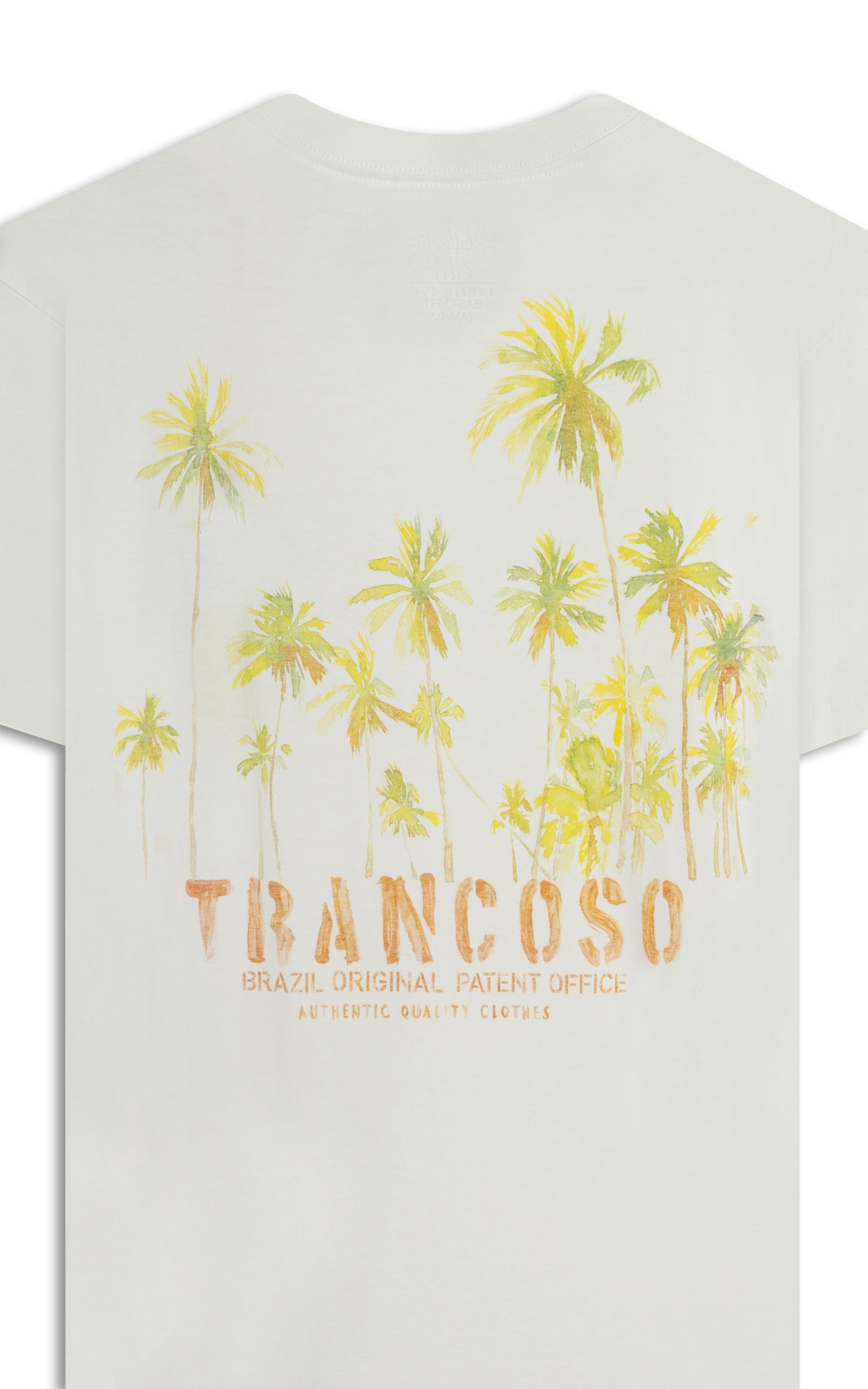 T-Shirt Coqueiral Trancoso Mc Bf Branco