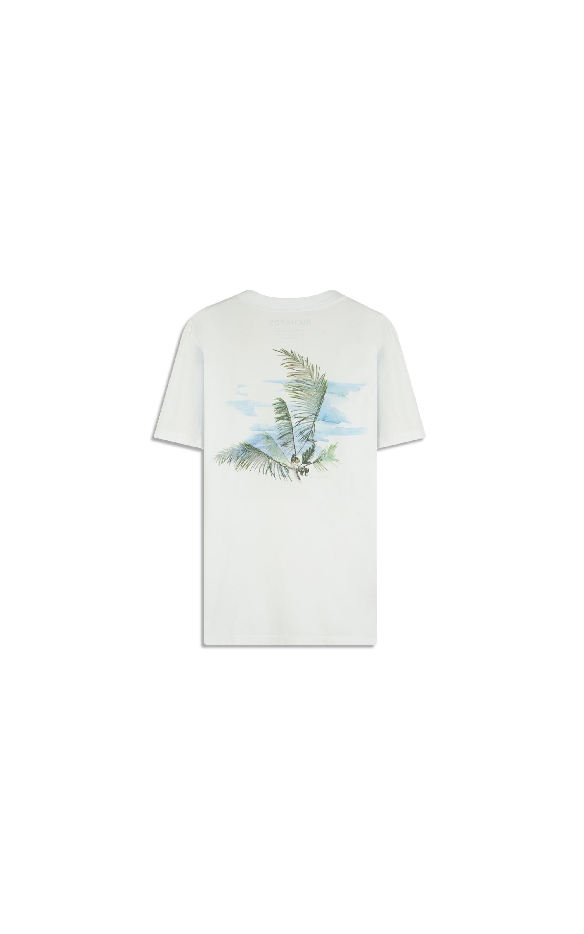 T-Shirt Coqueiral Washed Mc Bf Branco