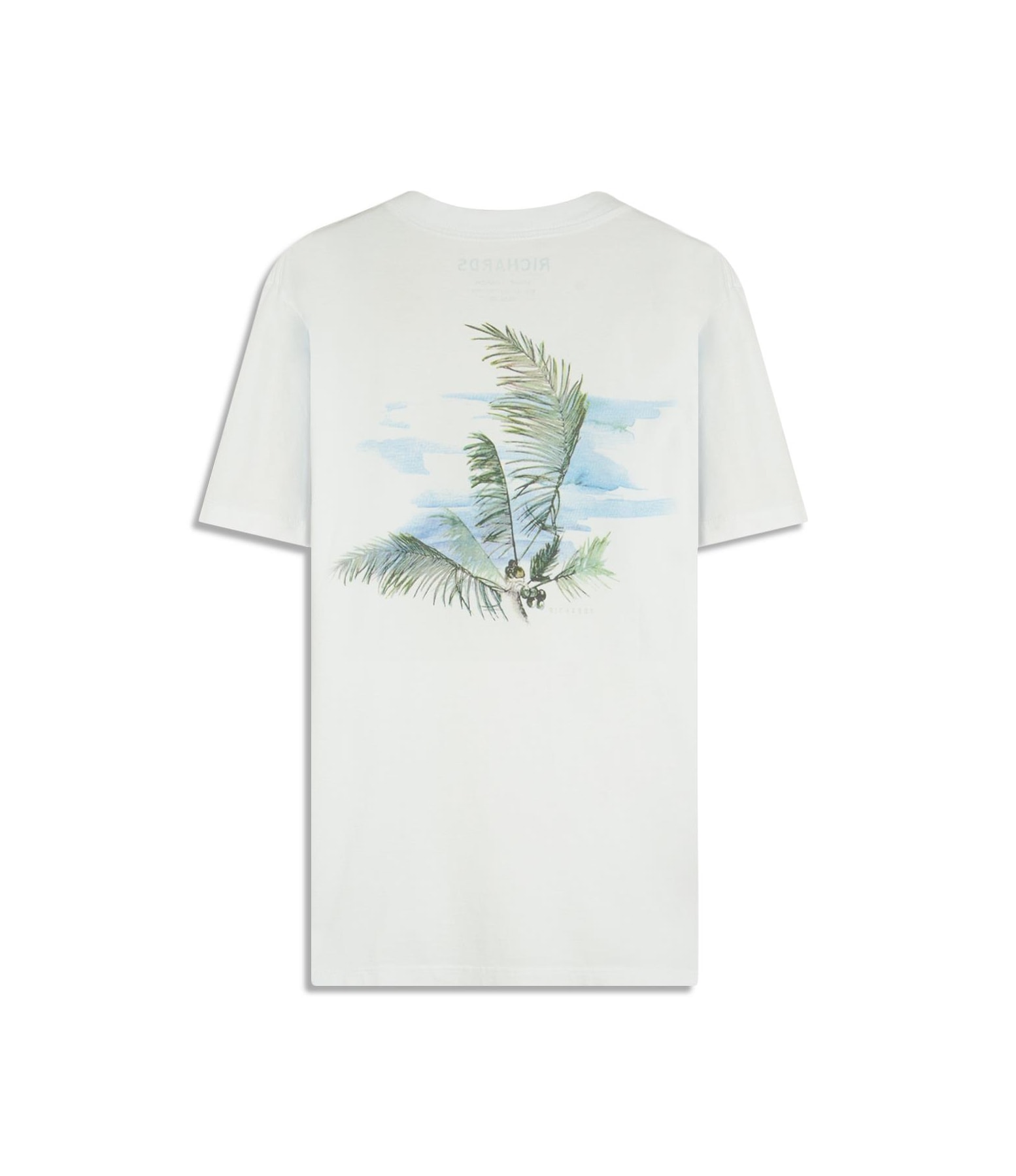 T-Shirt Coqueiral Washed Mc Bf Branco