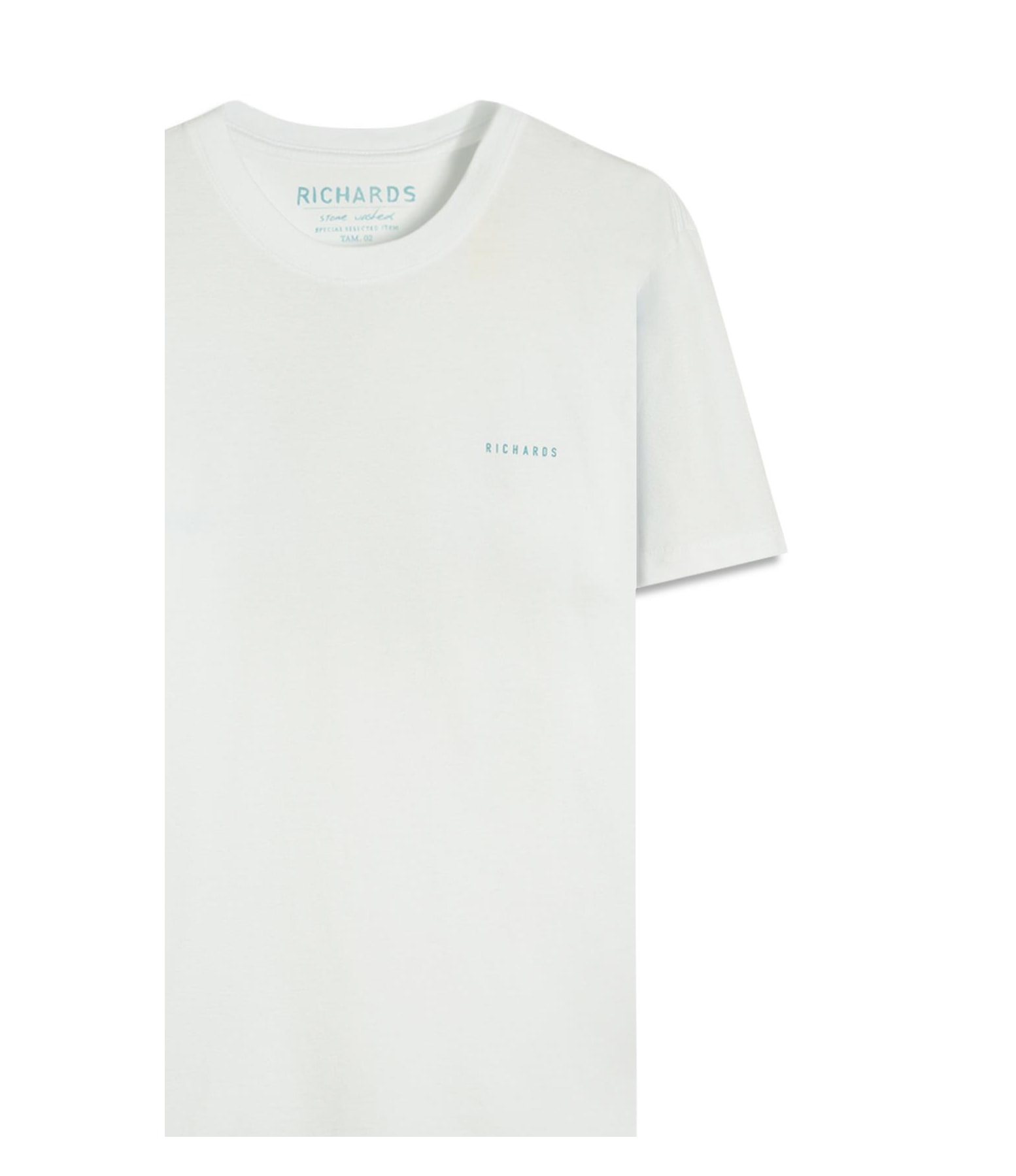 T-Shirt Coqueiral Washed Mc Bf Branco
