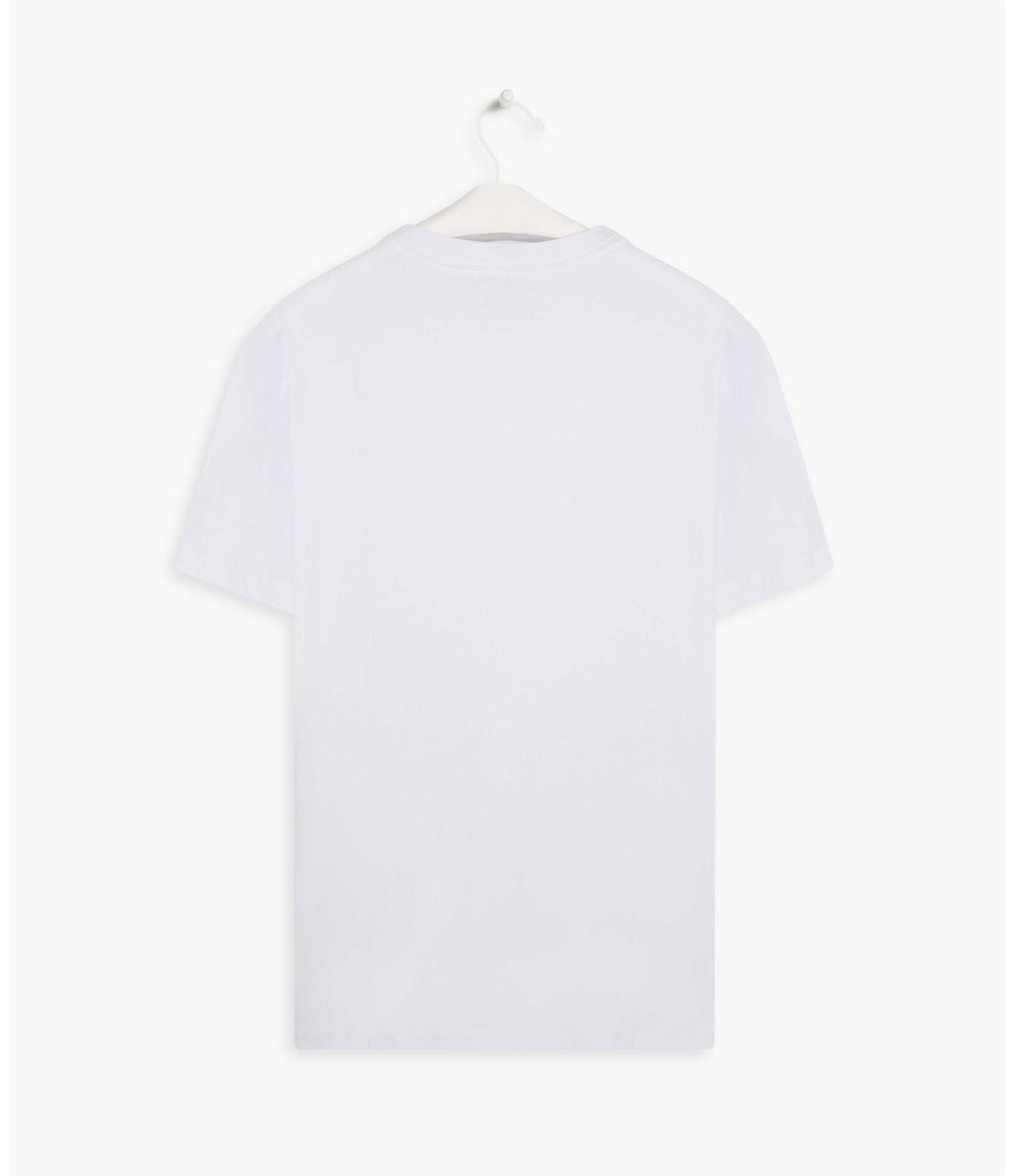 T-Shirt Cotton Slim Basic Branco