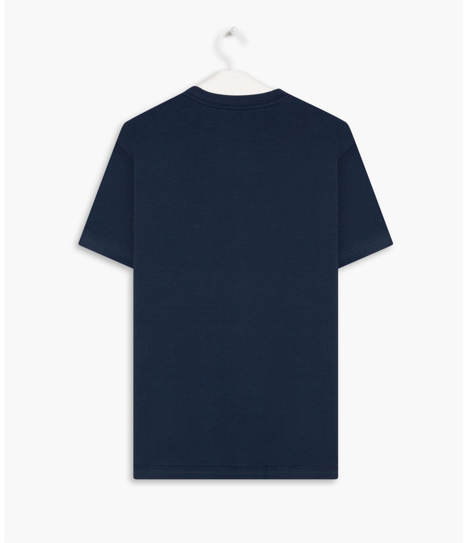 T-Shirt Cotton Slim Basic Dark Navy