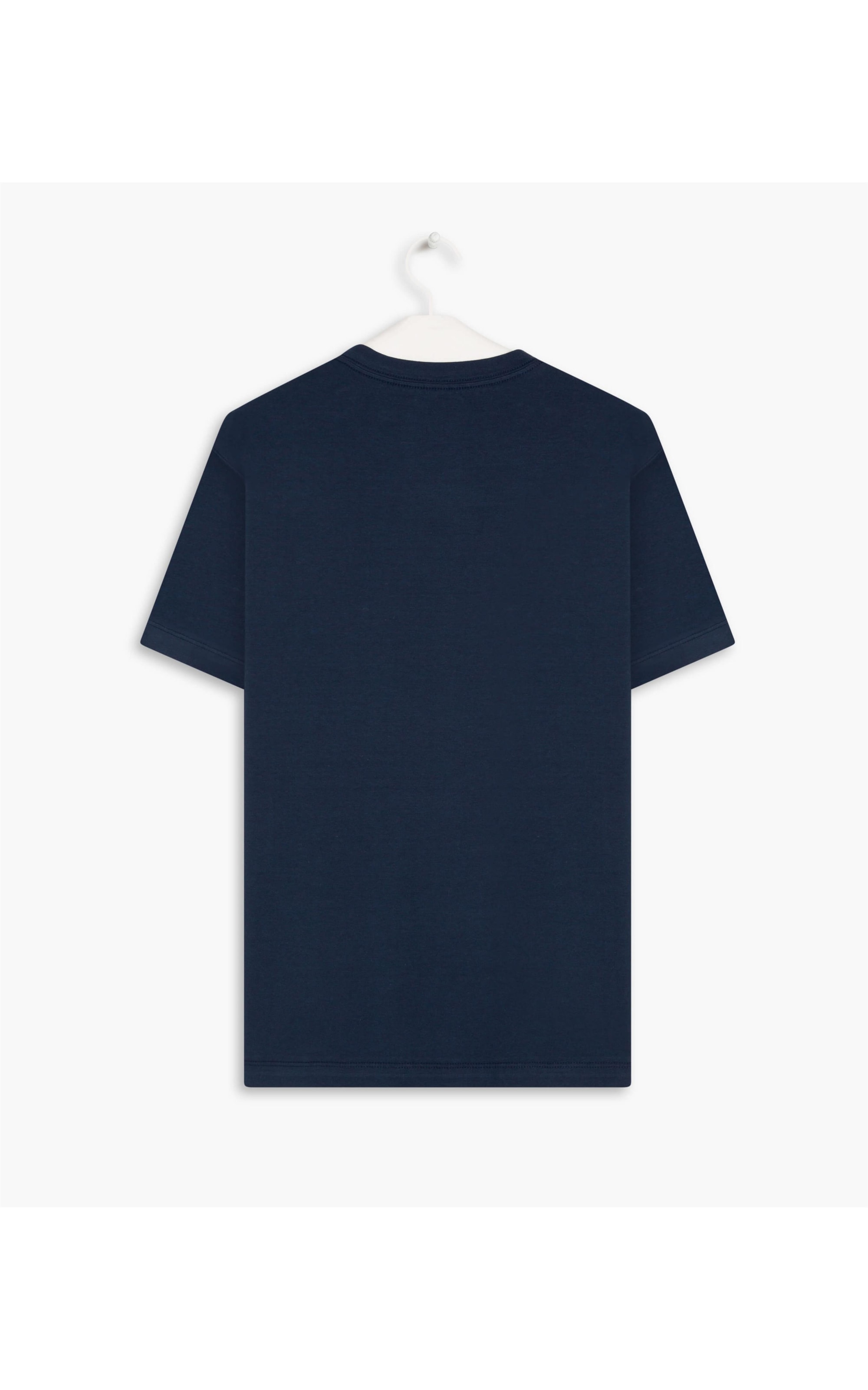 T-Shirt Cotton Slim Basic Dark Navy