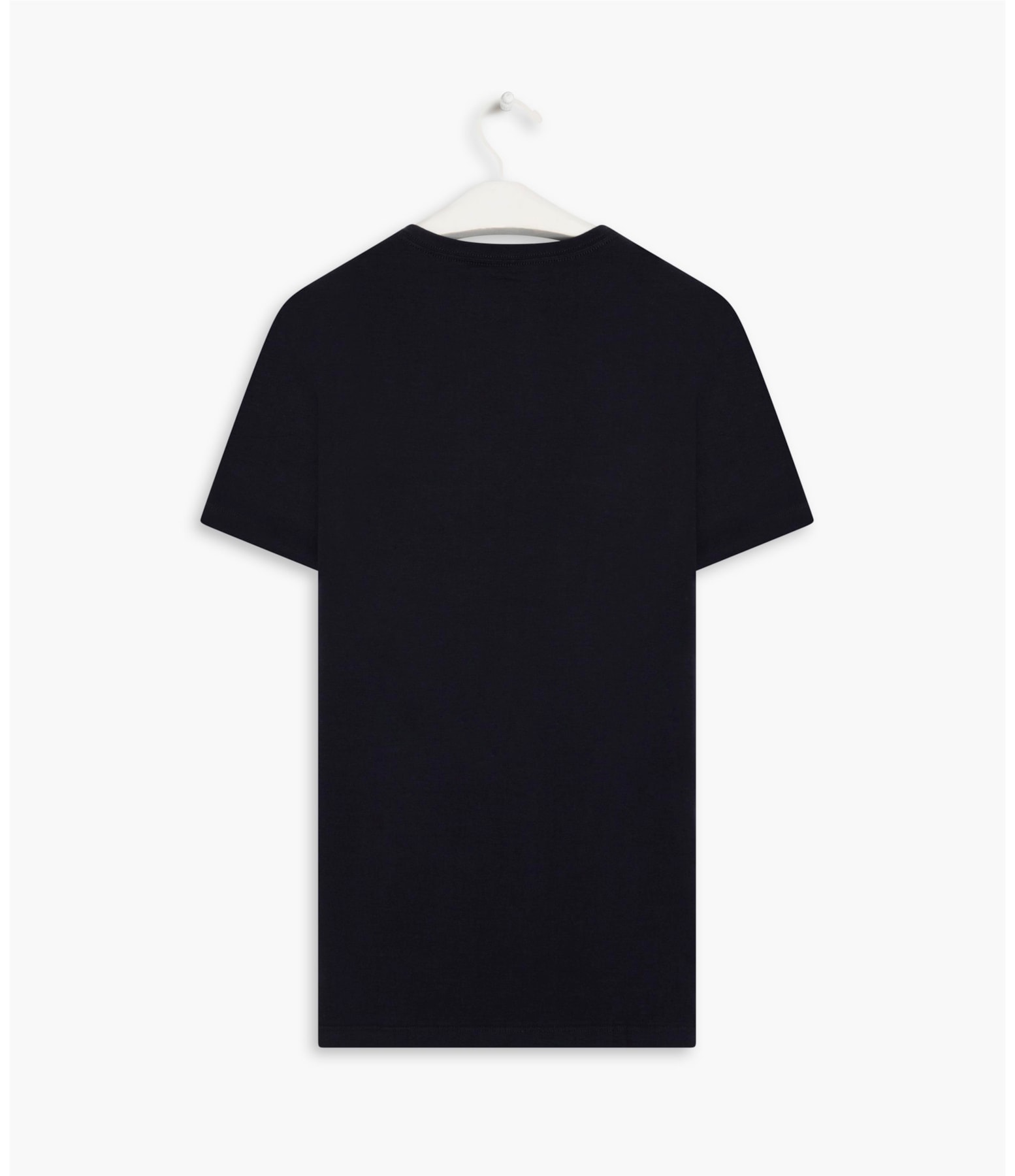 T-Shirt Cotton Slim Basic Dark Navy