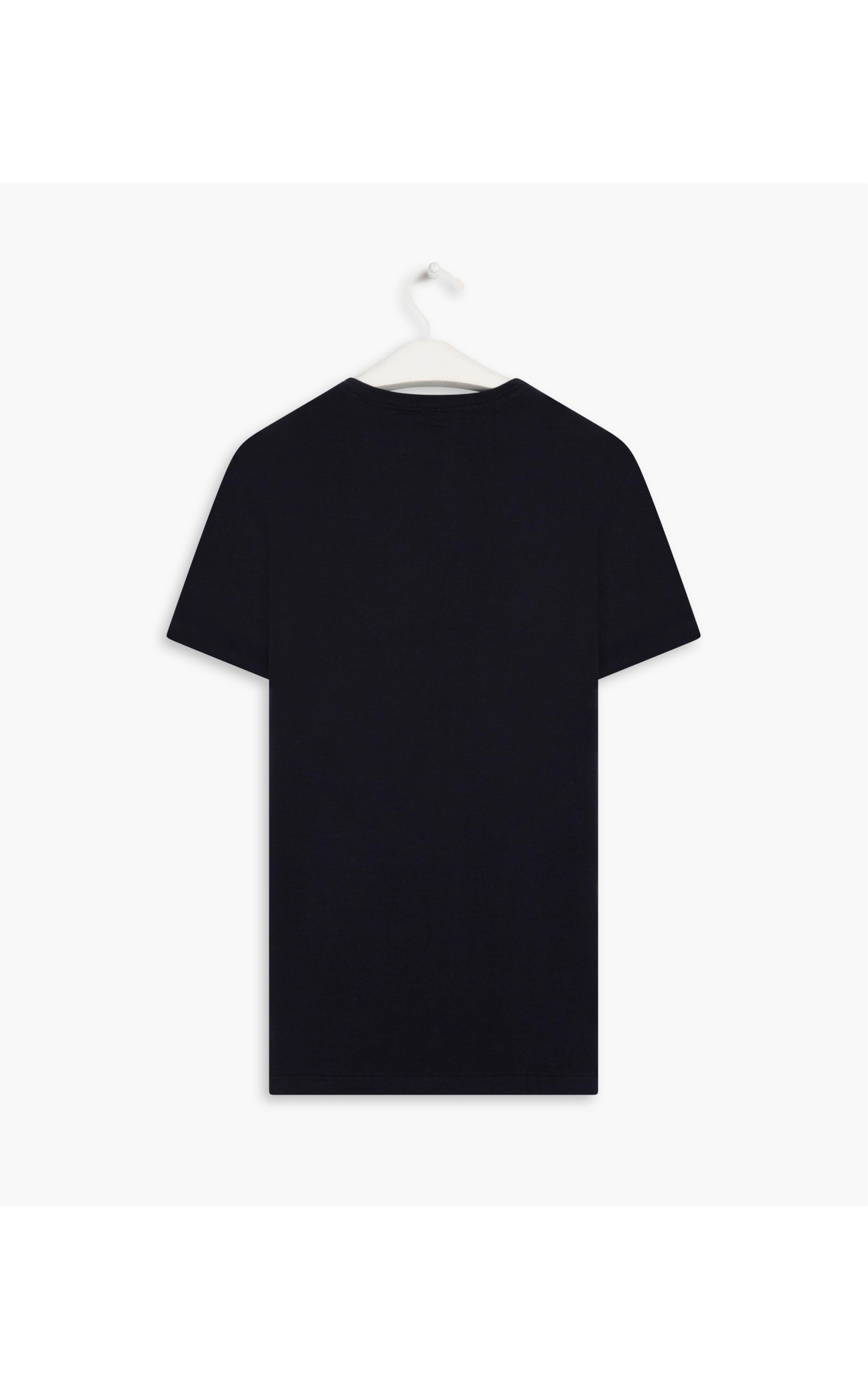 T-Shirt Cotton Slim Basic Dark Navy