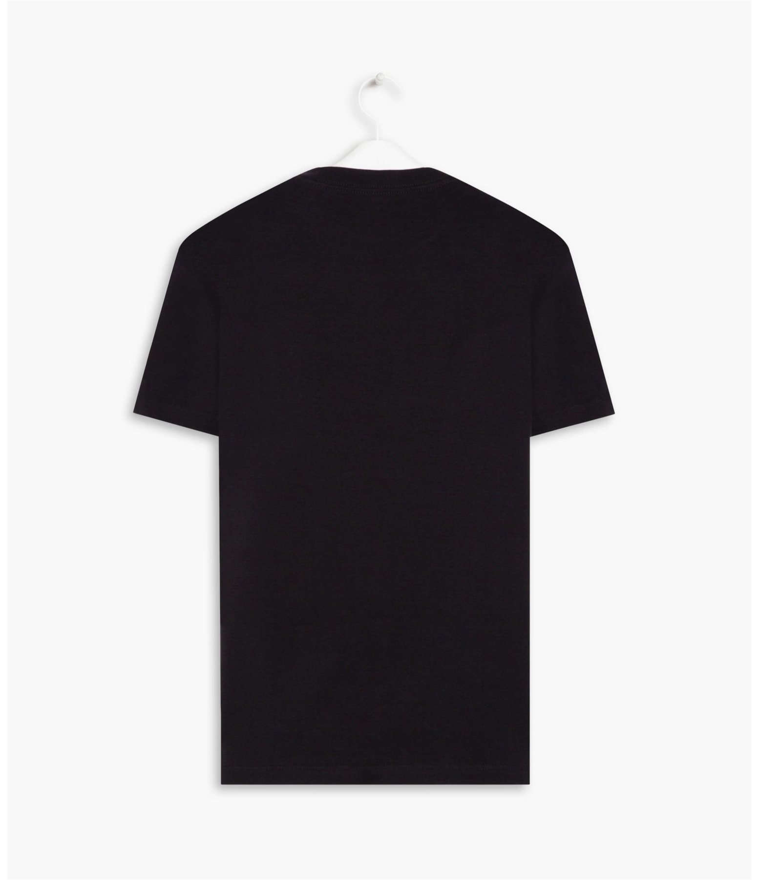 T-Shirt Cotton Slim Basic Preto