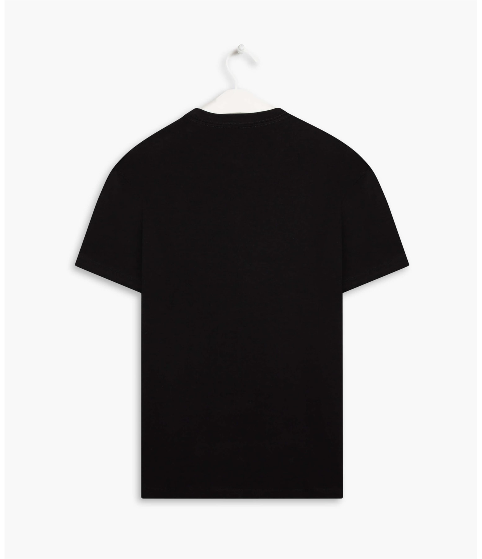 T-Shirt Cotton Slim Basic Preto