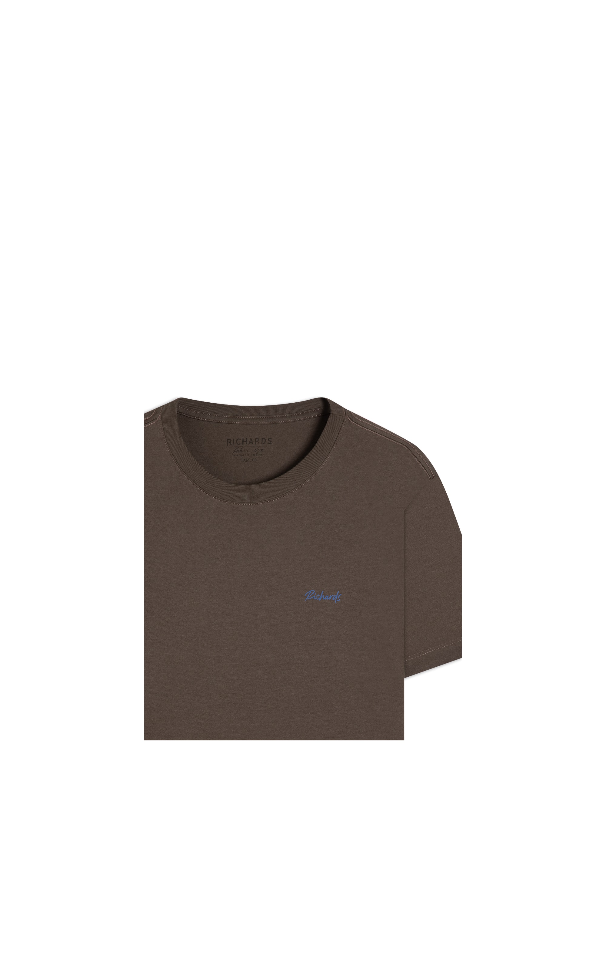 T-Shirt Cross Leaves Costas Tabaco