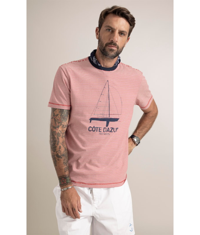 T-Shirt Dazur Vermelho