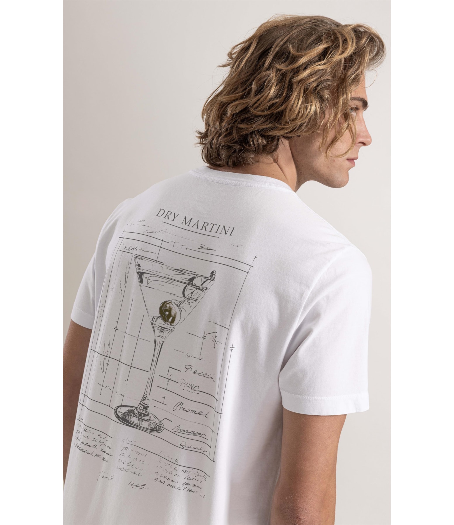 T-Shirt Dry Martini Branco