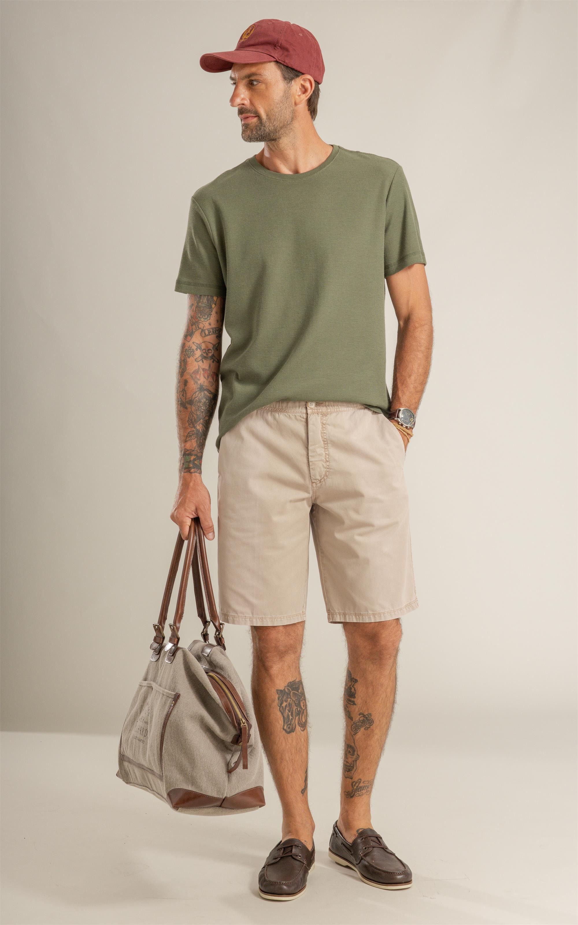 T-Shirt Egeu Verde Army