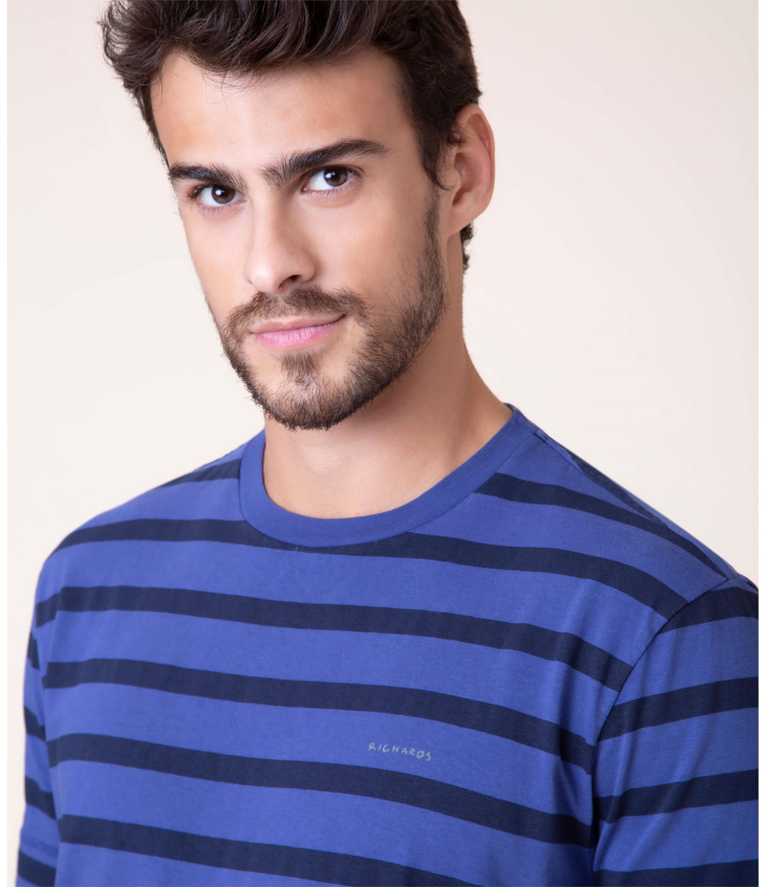 T-Shirt Estampada Listrada Mc Old Purple