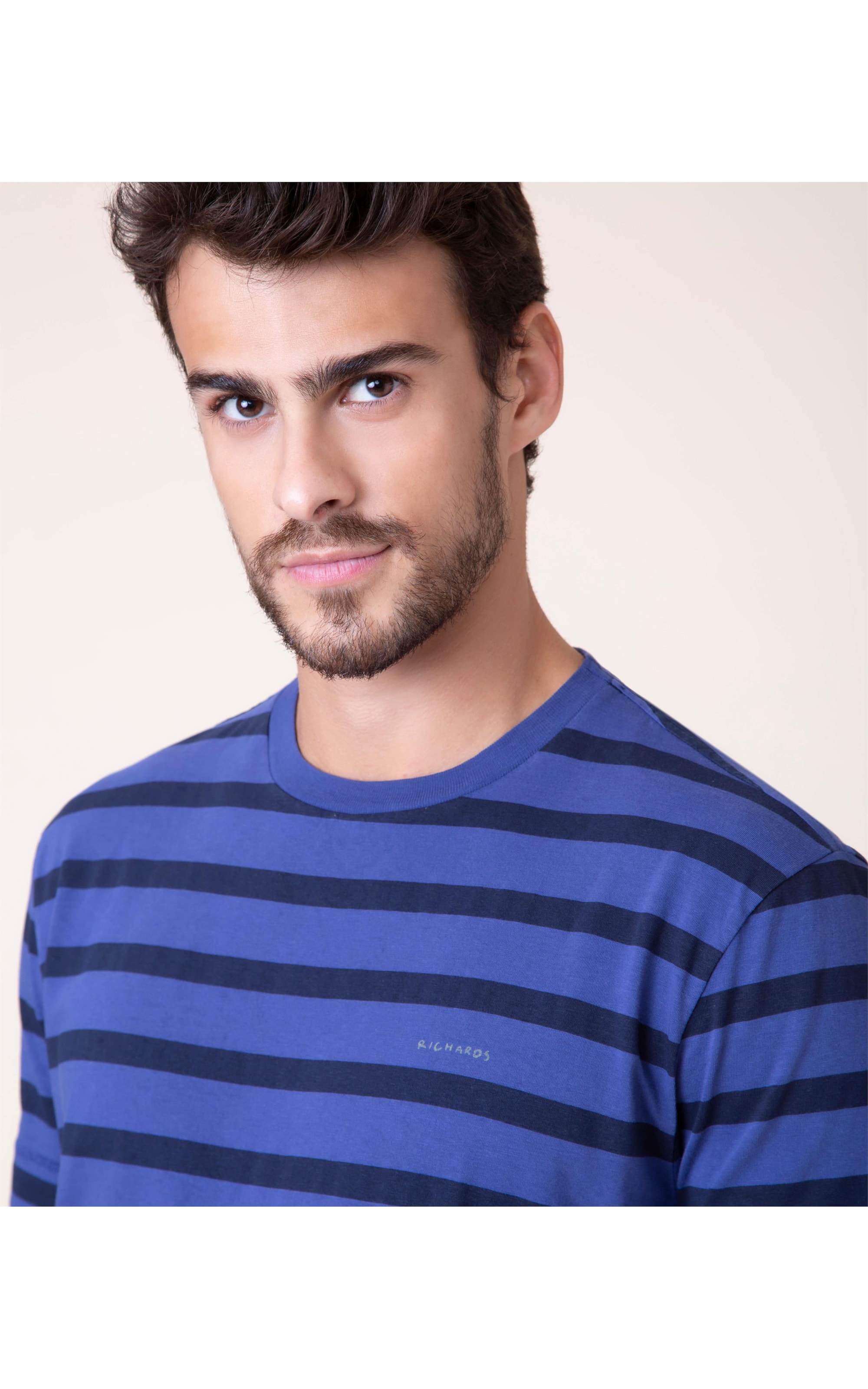 T-Shirt Estampada Listrada Mc Old Purple