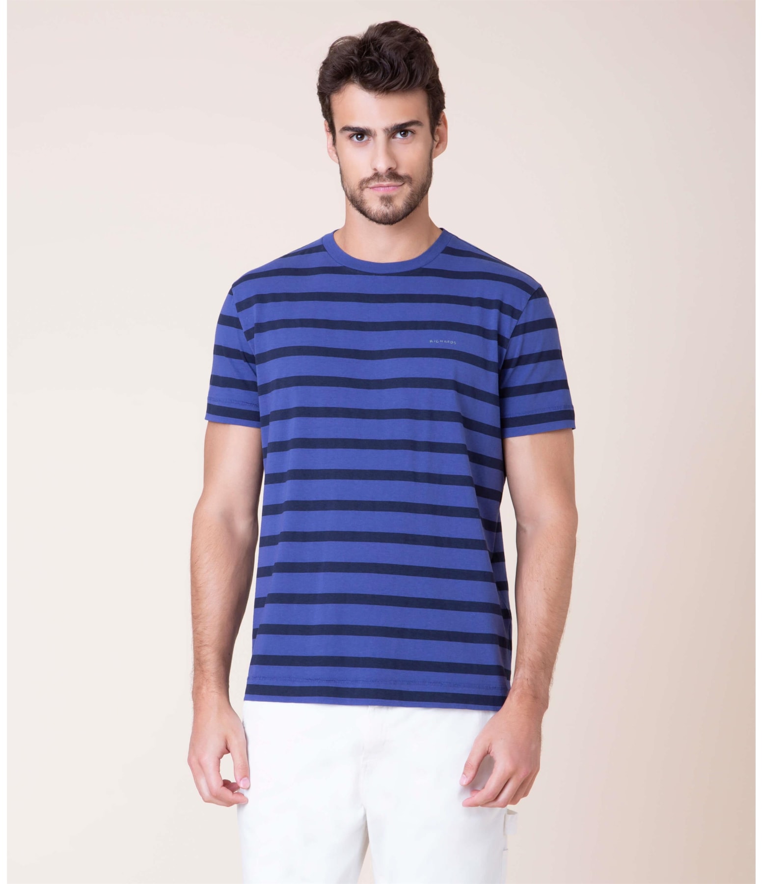 T-Shirt Estampada Listrada Mc Old Purple