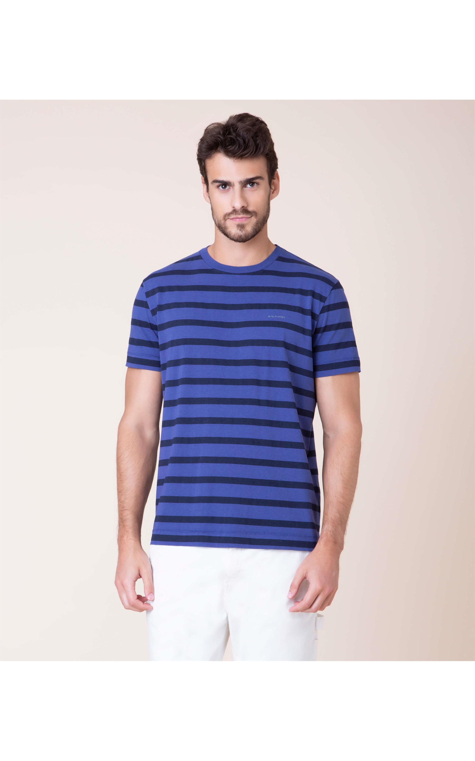 T-Shirt Estampada Listrada Mc Old Purple
