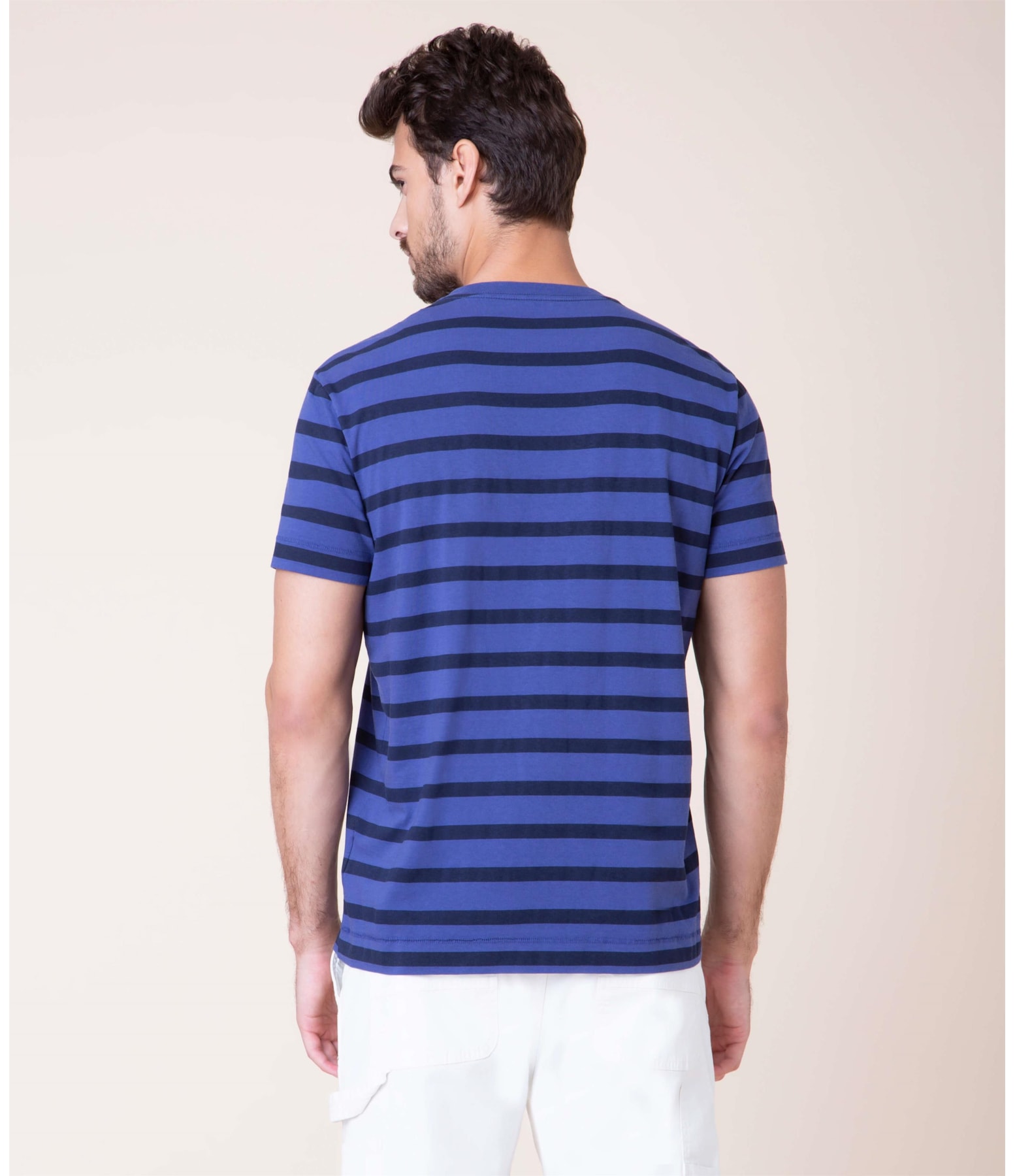 T-Shirt Estampada Listrada Mc Old Purple