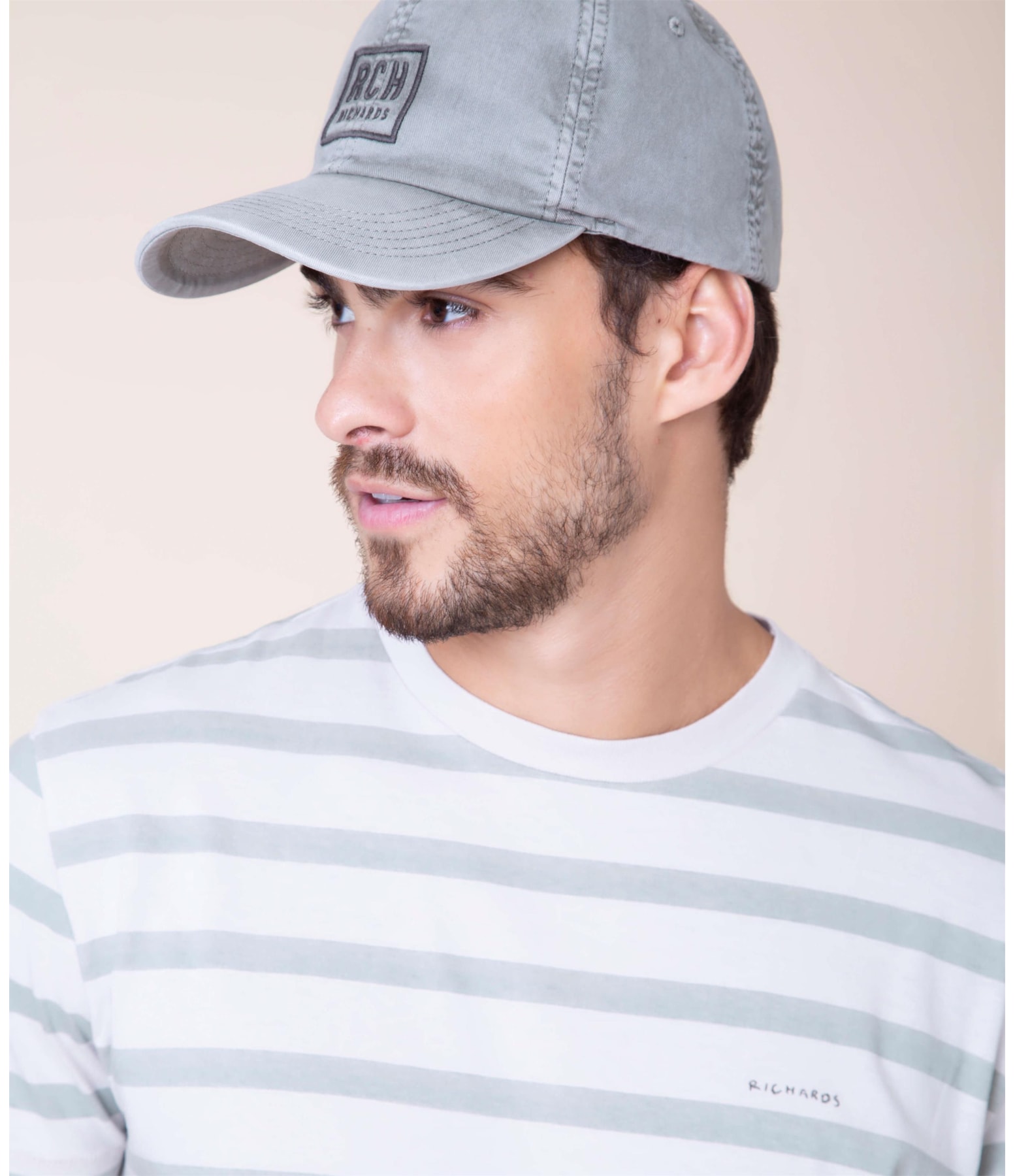 T-Shirt Estampada Listrada Mc Sandy