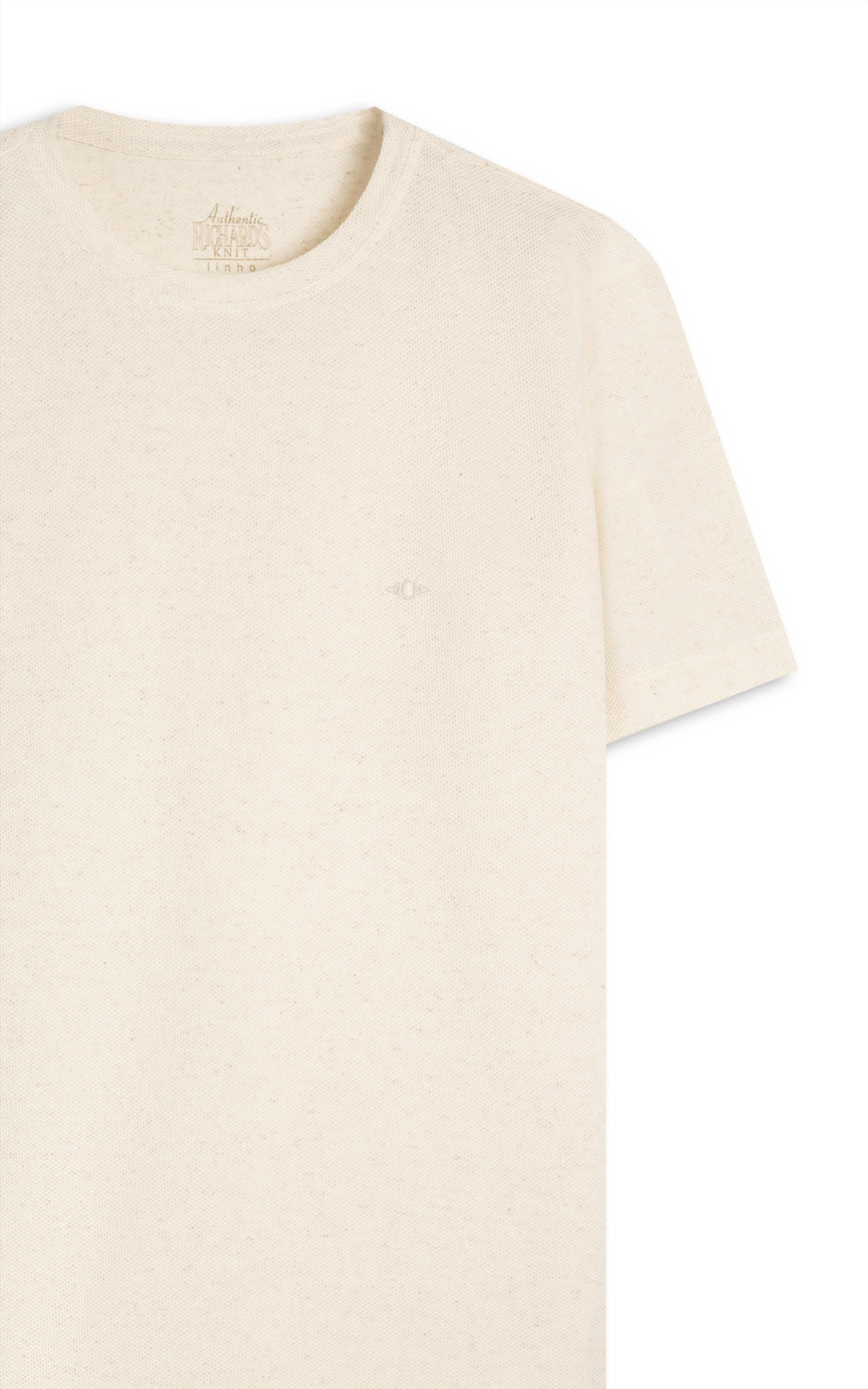 T-Shirt Favo Linho Natural