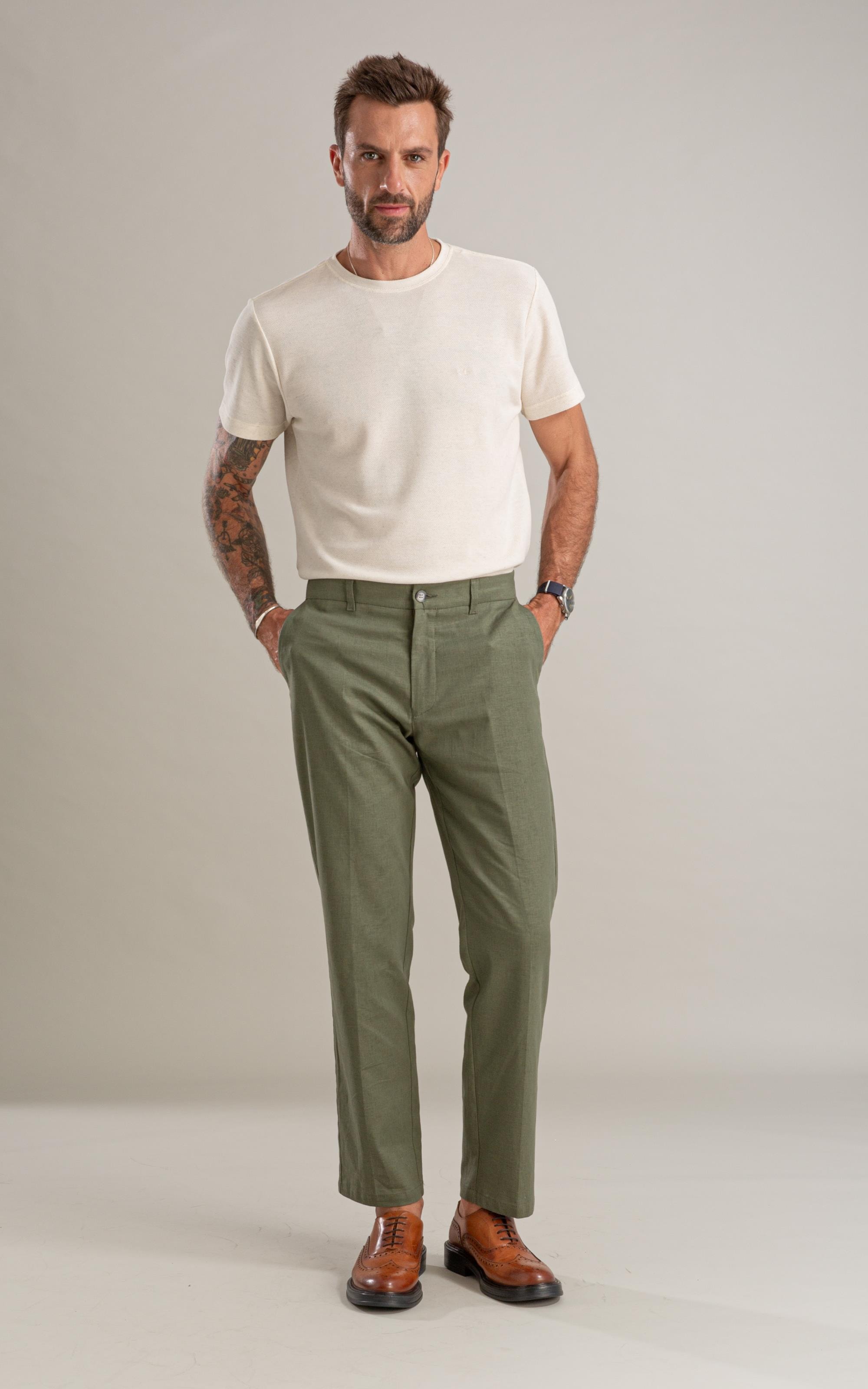 T-Shirt Favo Linho Natural
