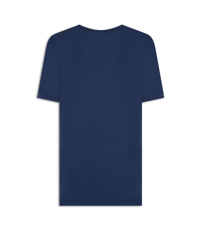 T-Shirt Flame Basica Gd Basic Fit Dark Blue