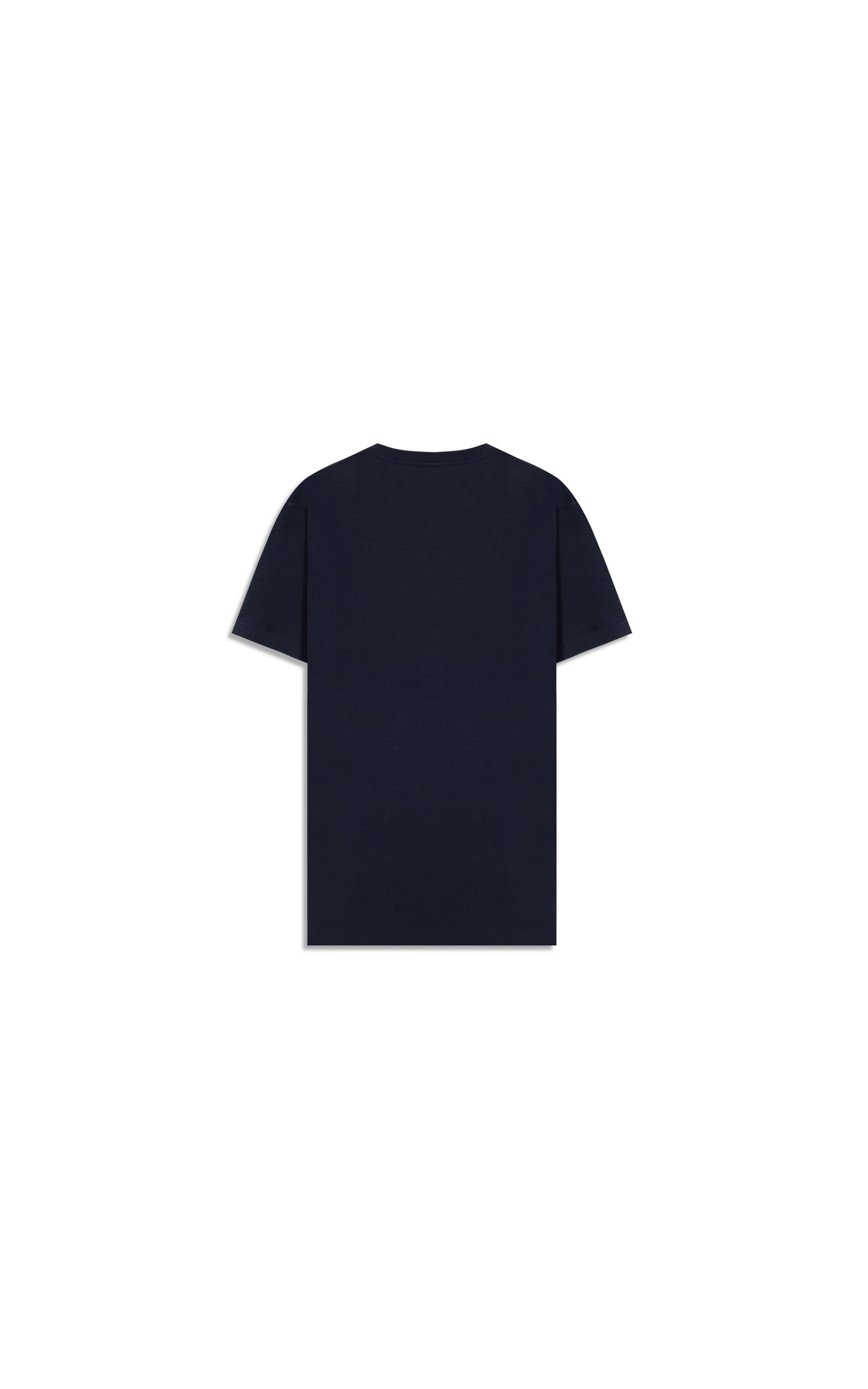 T-Shirt Flame Basica Gd Basic Fit Midnight Blue
