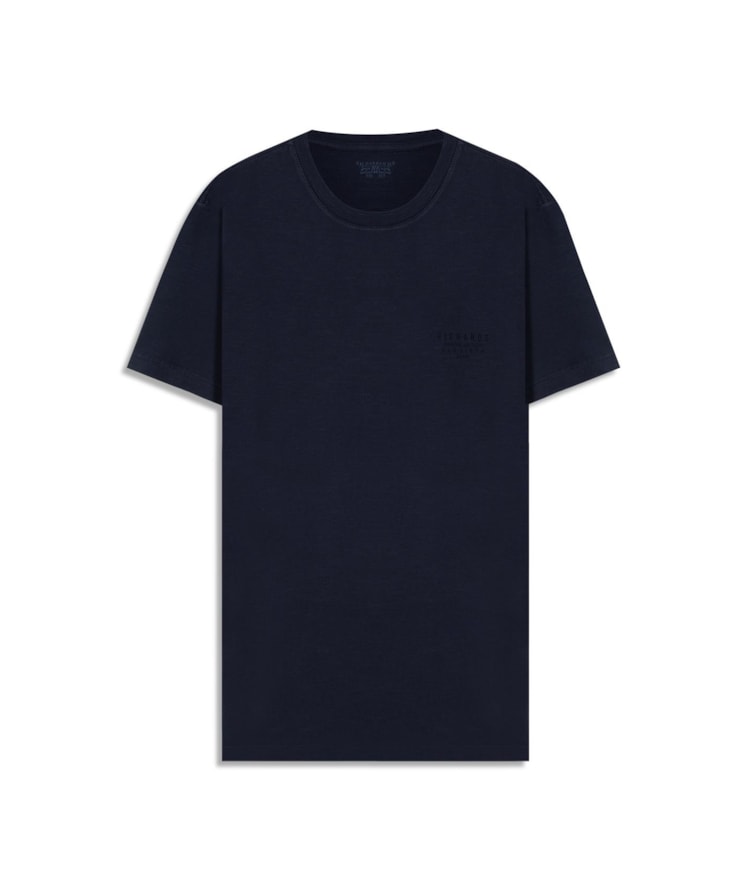 T-Shirt Flame Basica Gd Basic Fit Midnight Blue