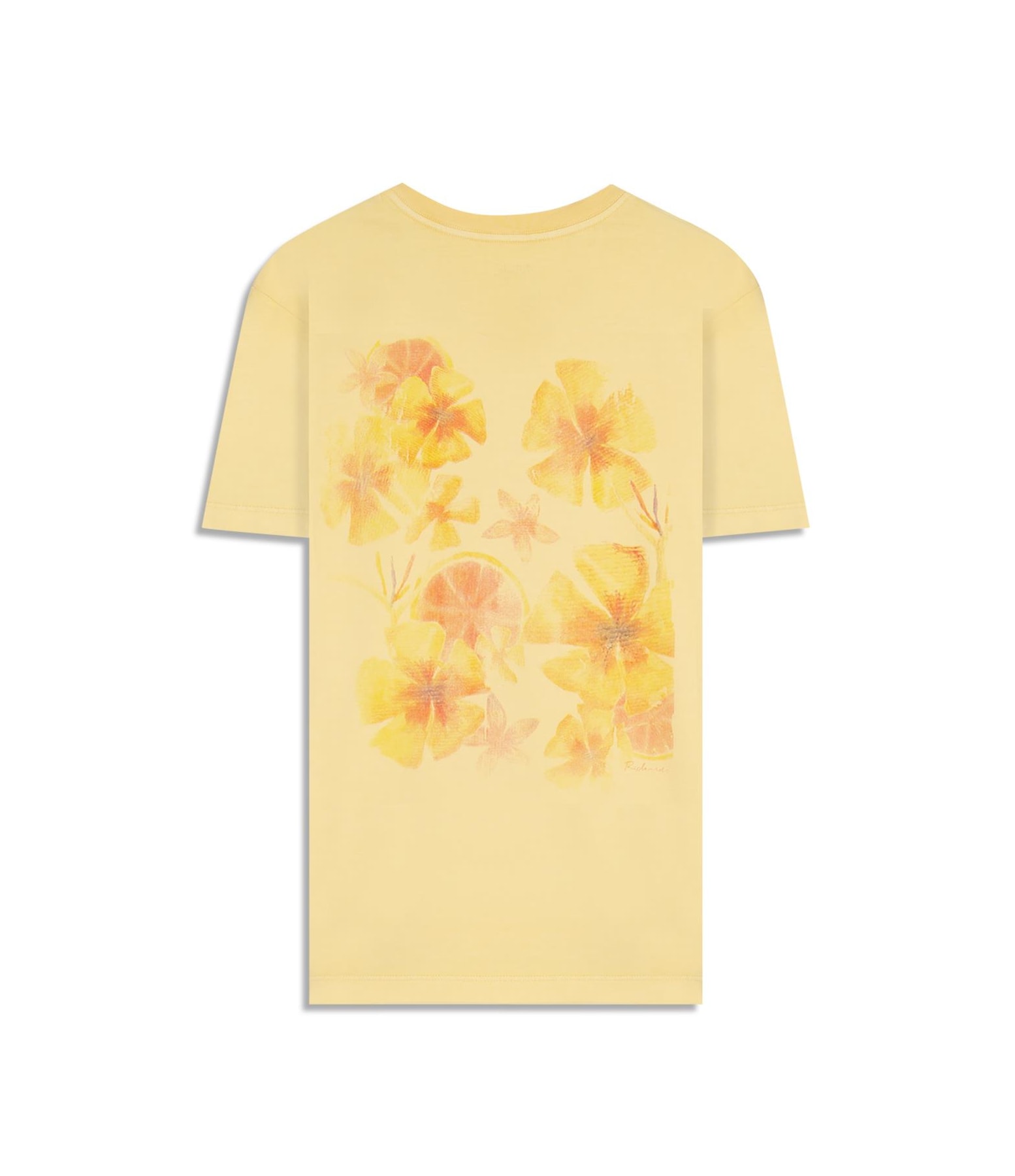 T-Shirt Flower Board Mc Bf Amarelo